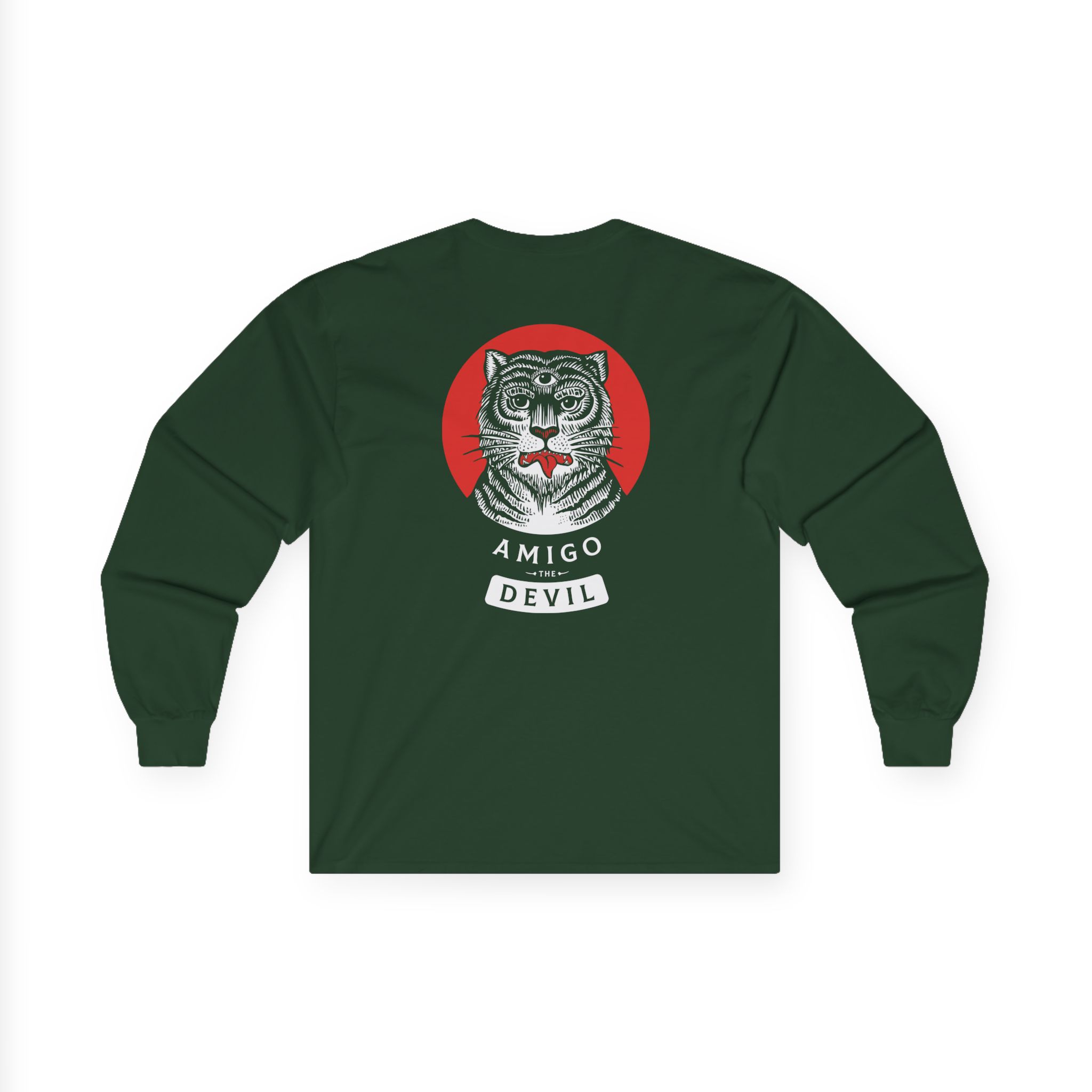 Amigo the Devil Tiger Unisex Ultra Cotton Long Sleeve Tee