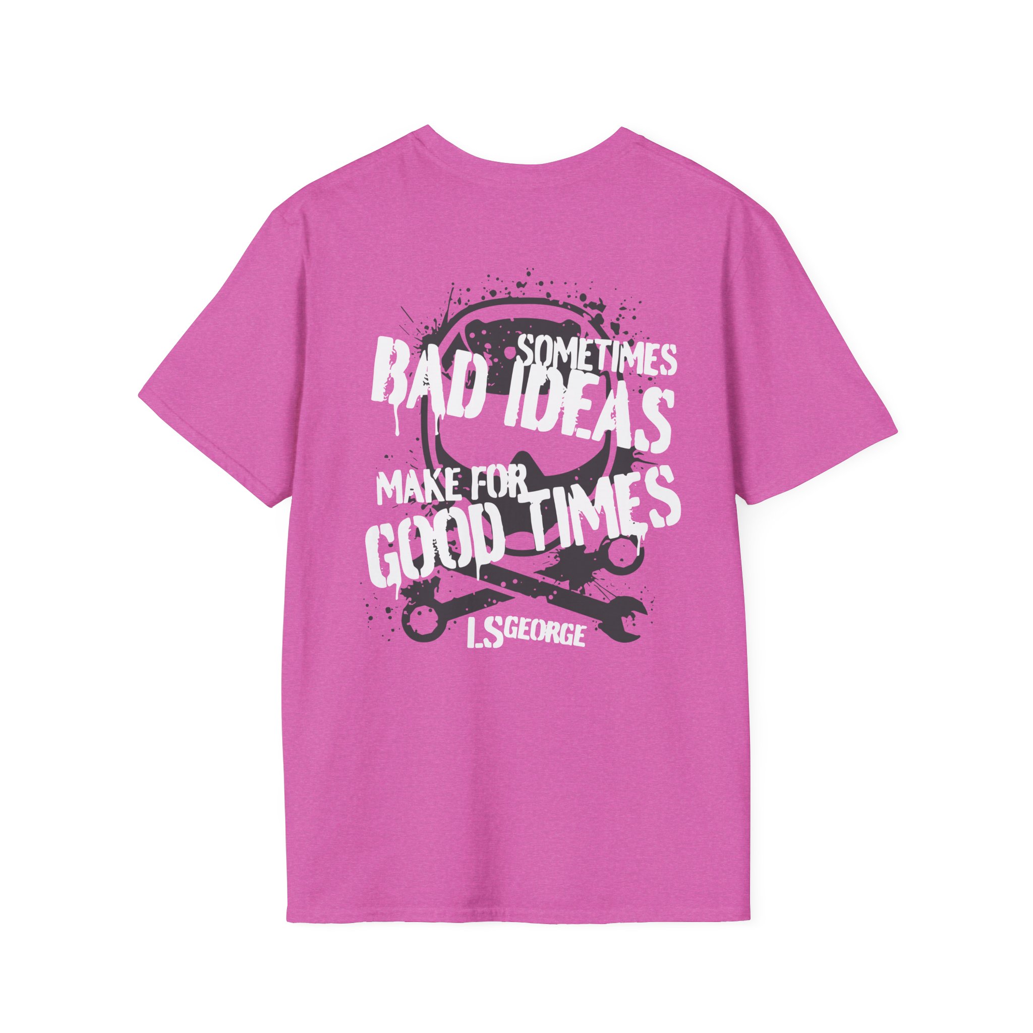 Ls George's Bad Ideas Unisex Softstyle T-Shirt