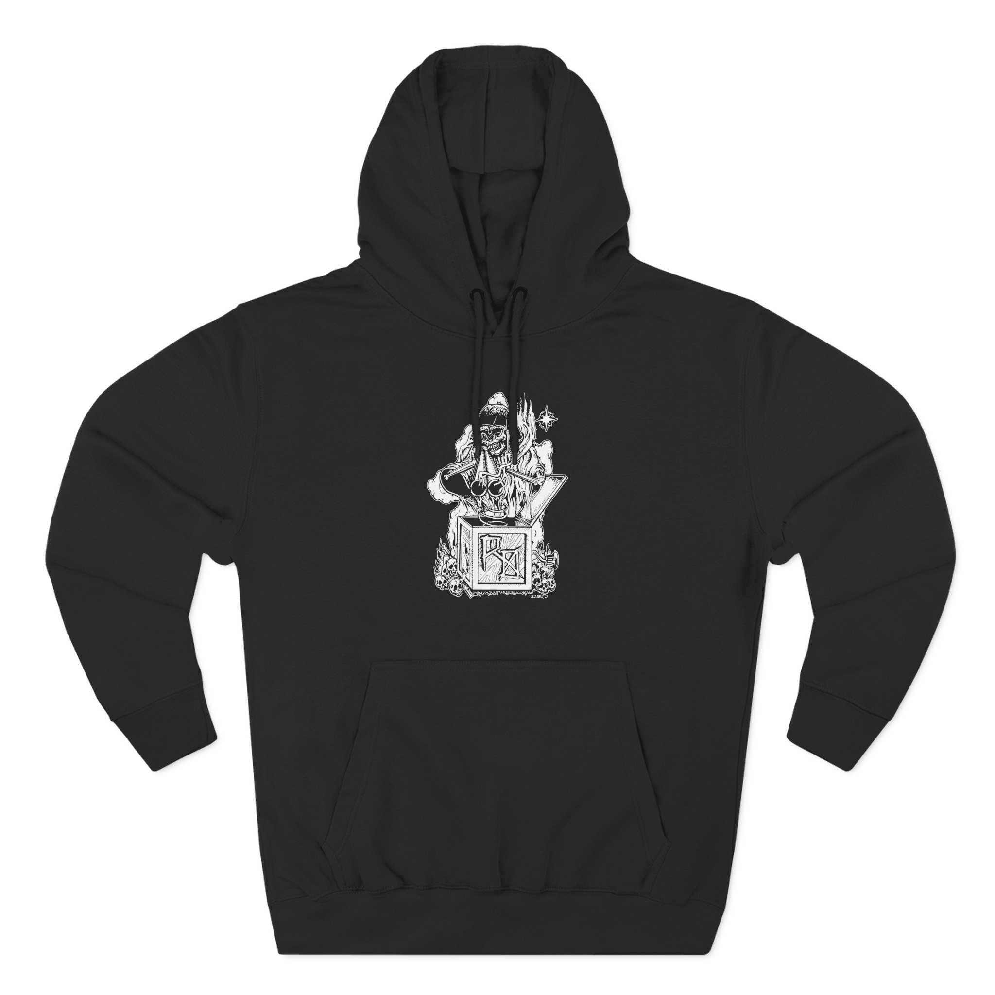 Rotting Out Three-Panel Fleece Hoodie