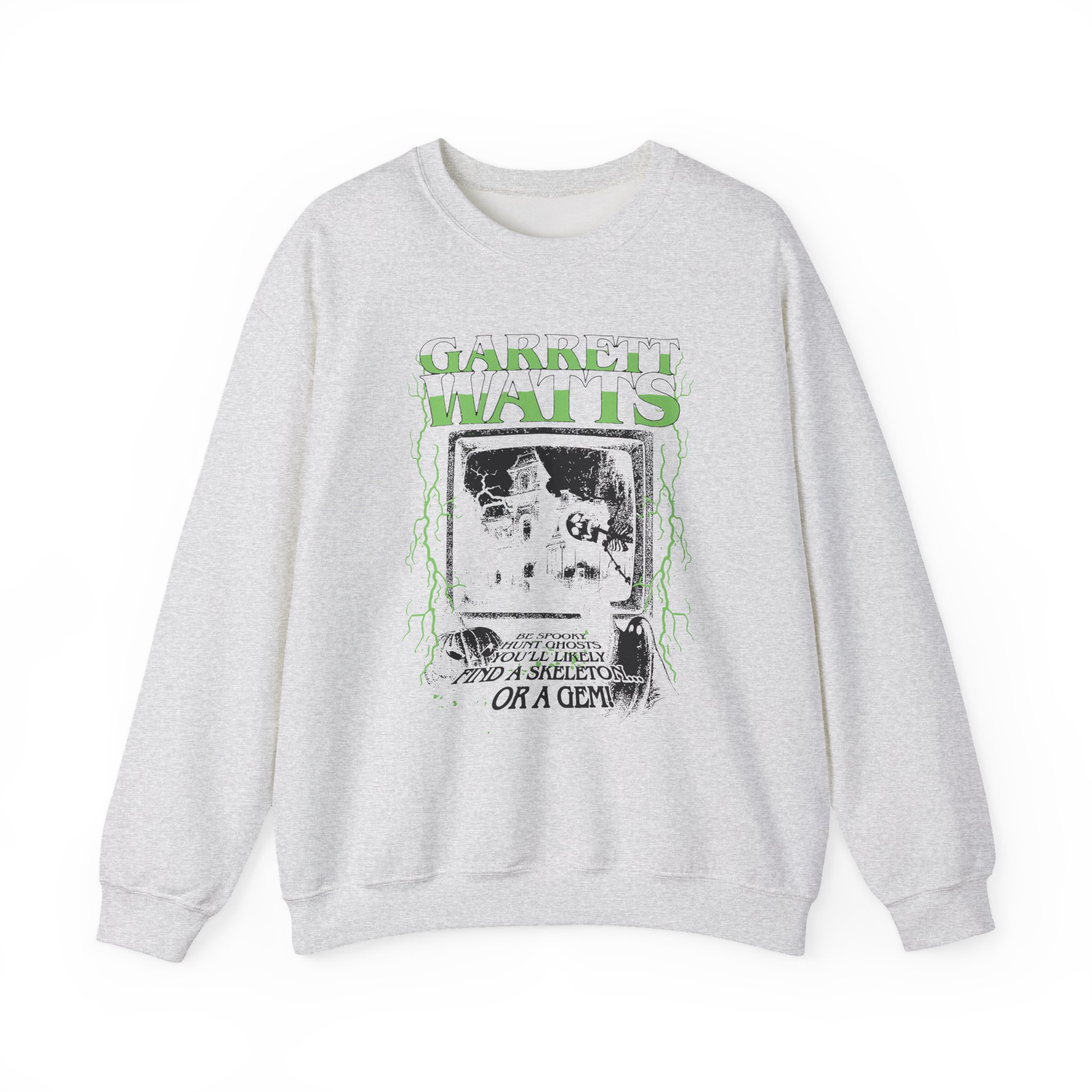 Garrett Watts the Haunted Glow Unisex Heavy Blendâ„¢ Crewneck Sweatshirt