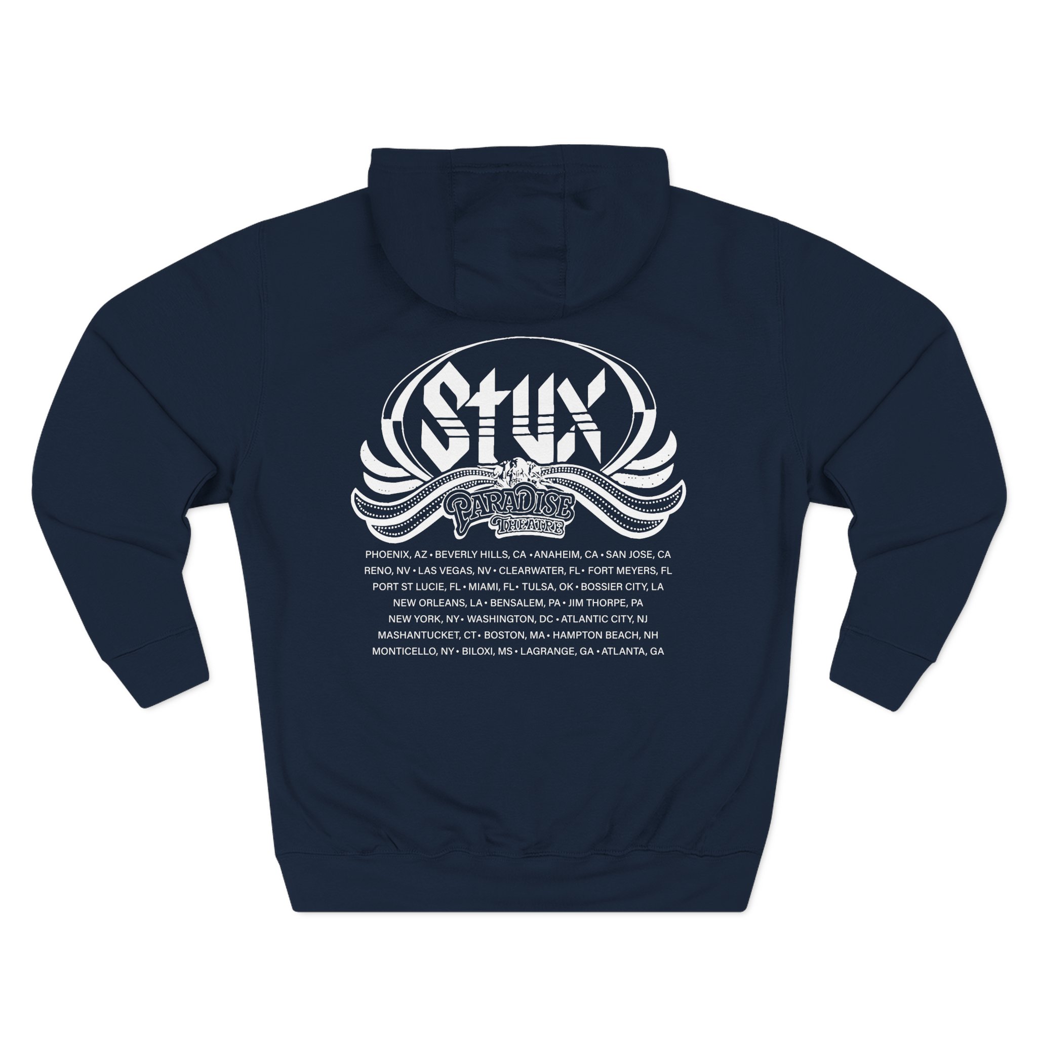 Styx Paradise Three-Panel Fleece Hoodie