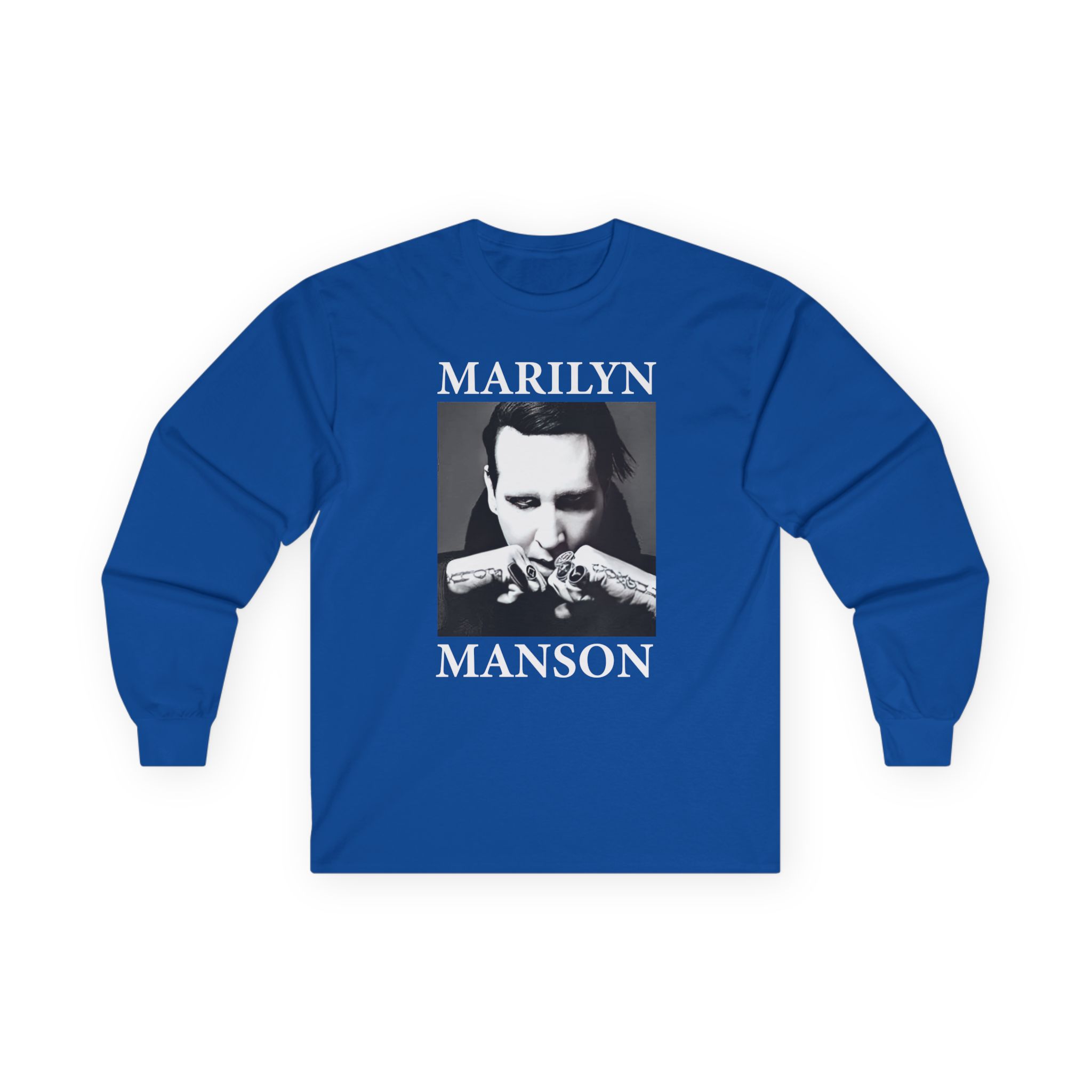 Marilyn Manson Fists Amplified Unisex Ultra Cotton Long Sleeve Tee