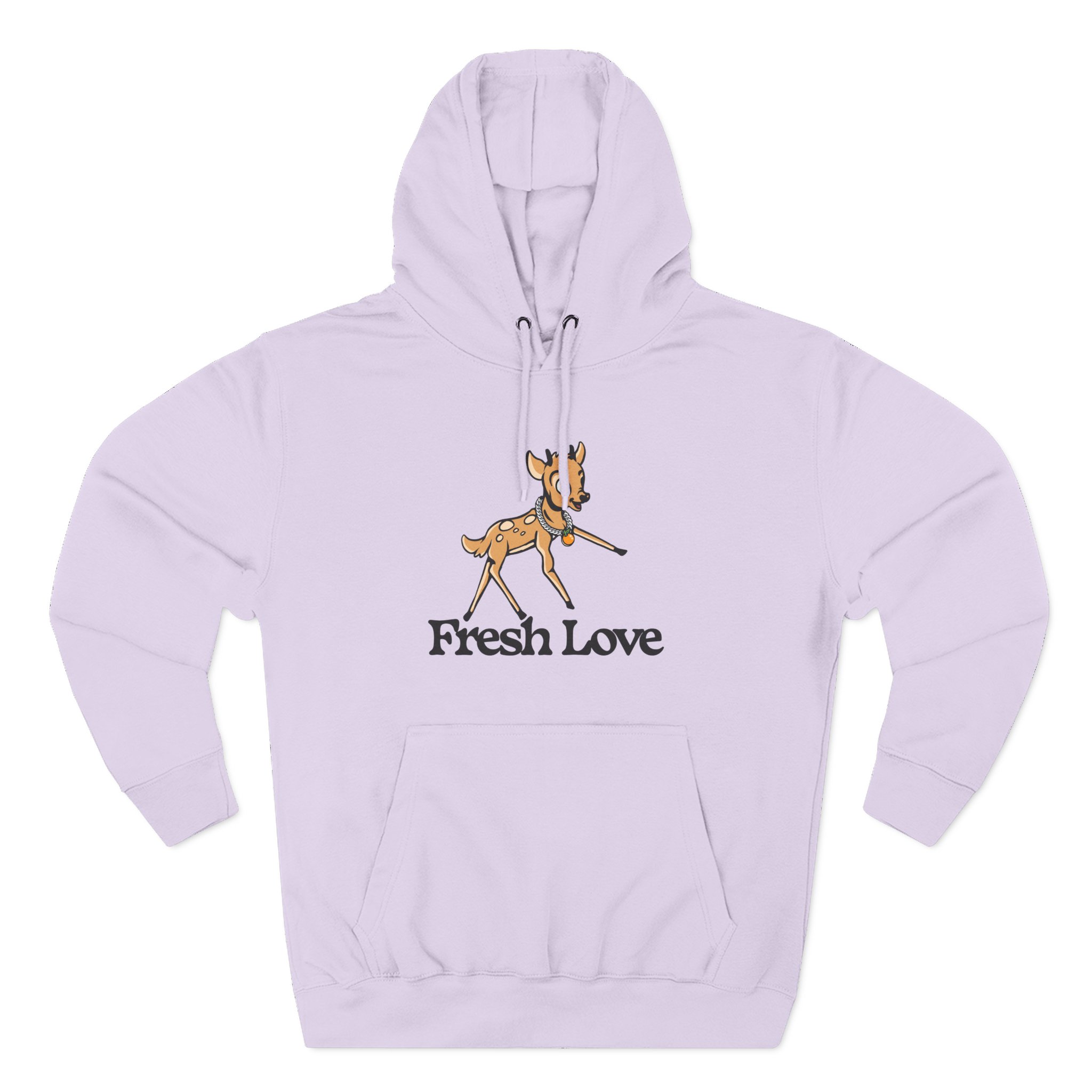 Fresh Love Bambi Three-Panel Fleece Hoodie