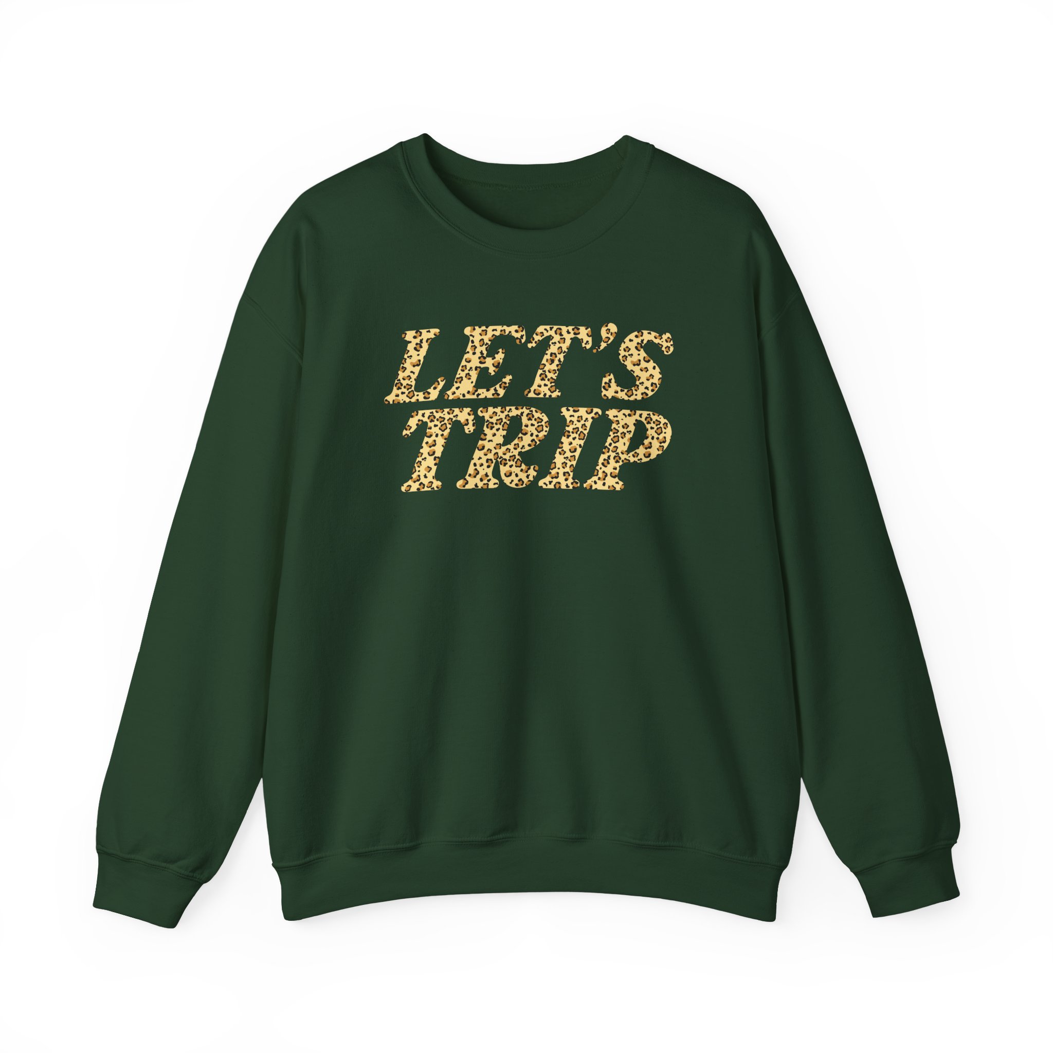 Sturniolo Triplets Let's Trip Cheetah Unisex Heavy Blendâ„¢ Crewneck Sweatshirt