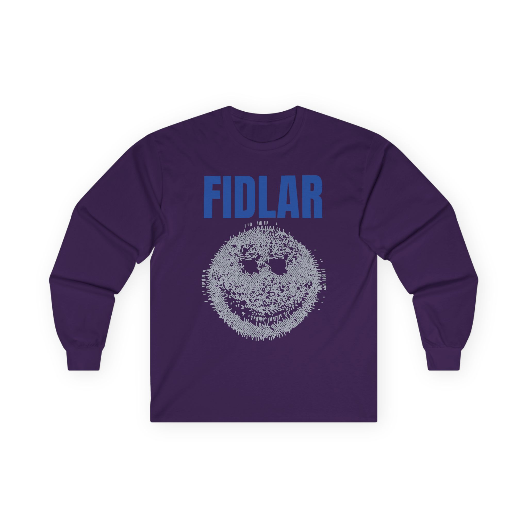 Fidlar Big Smiley Unisex Ultra Cotton Long Sleeve Tee