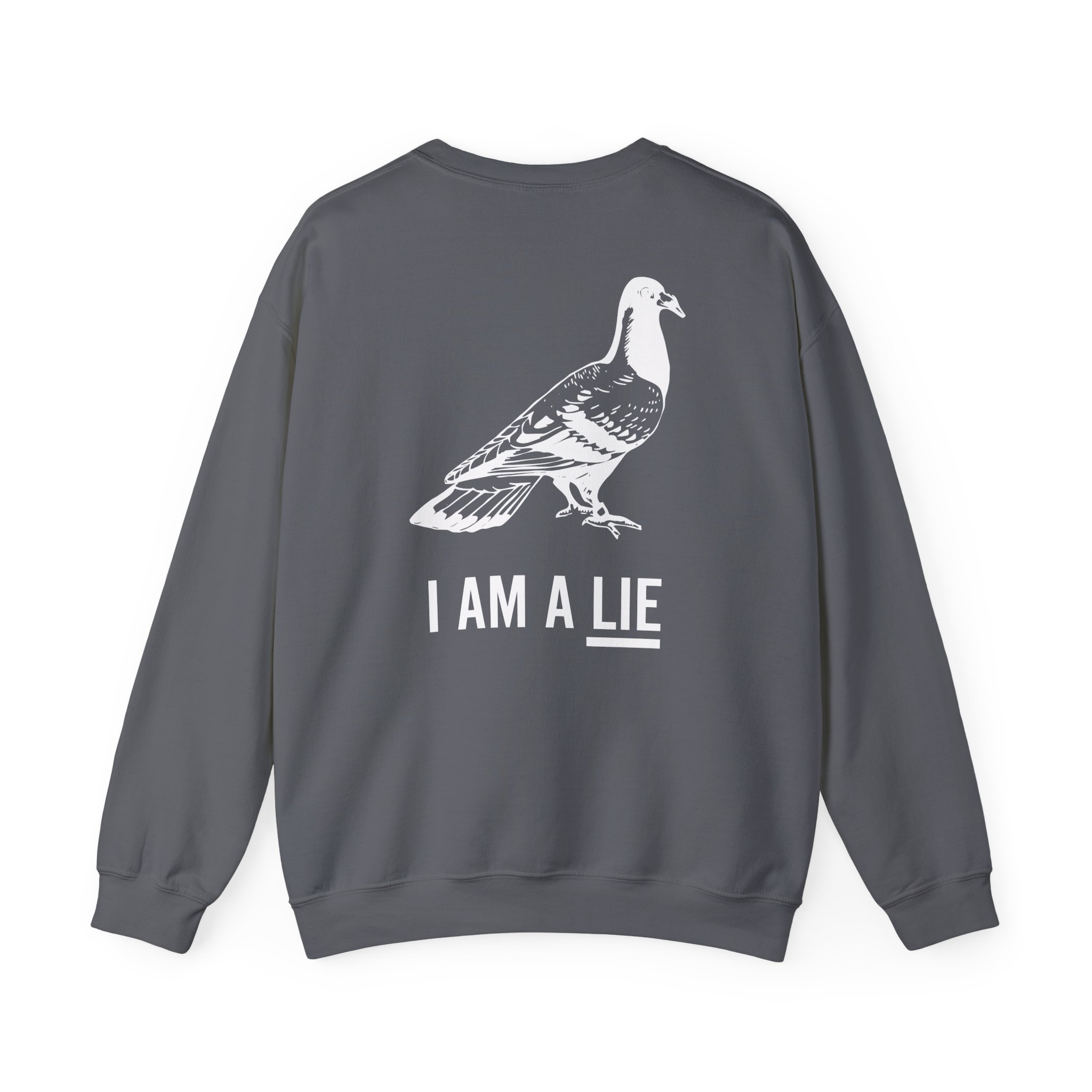 Birds Arent Real I am a Lie Unisex Heavy Blendâ„¢ Crewneck Sweatshirt