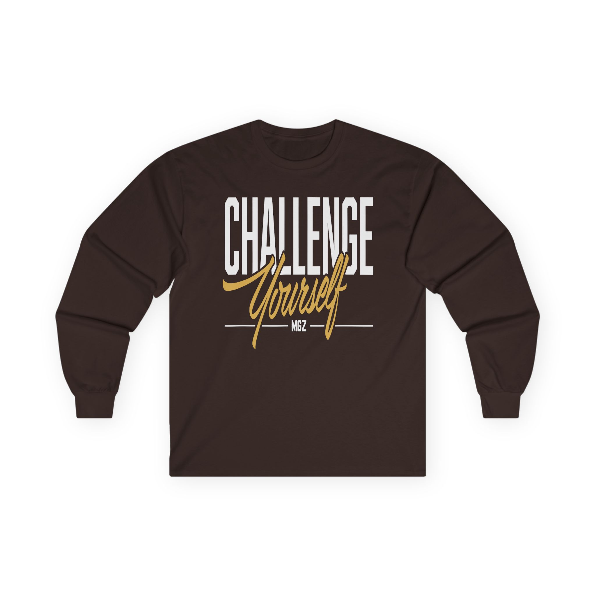 Morgz Mgz Challenge Yourself Unisex Ultra Cotton Long Sleeve Tee