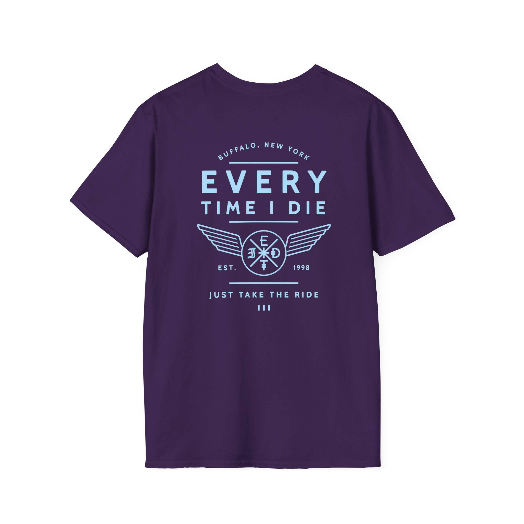 Every Time I Die Take the Ride Unisex Softstyle T-shirt