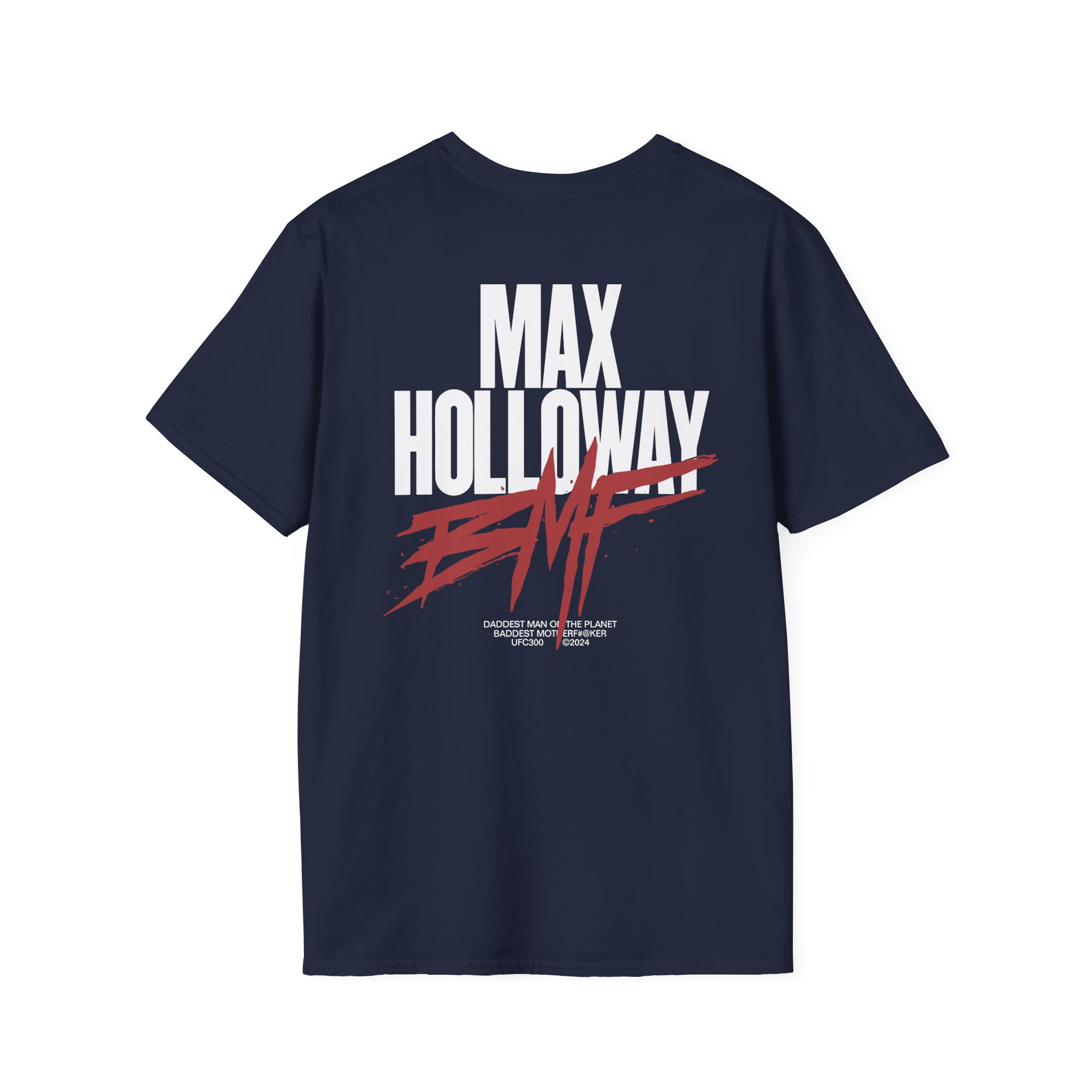 Max Holloway Dmp/bmf Cypress Unisex Softstyle T-Shirt