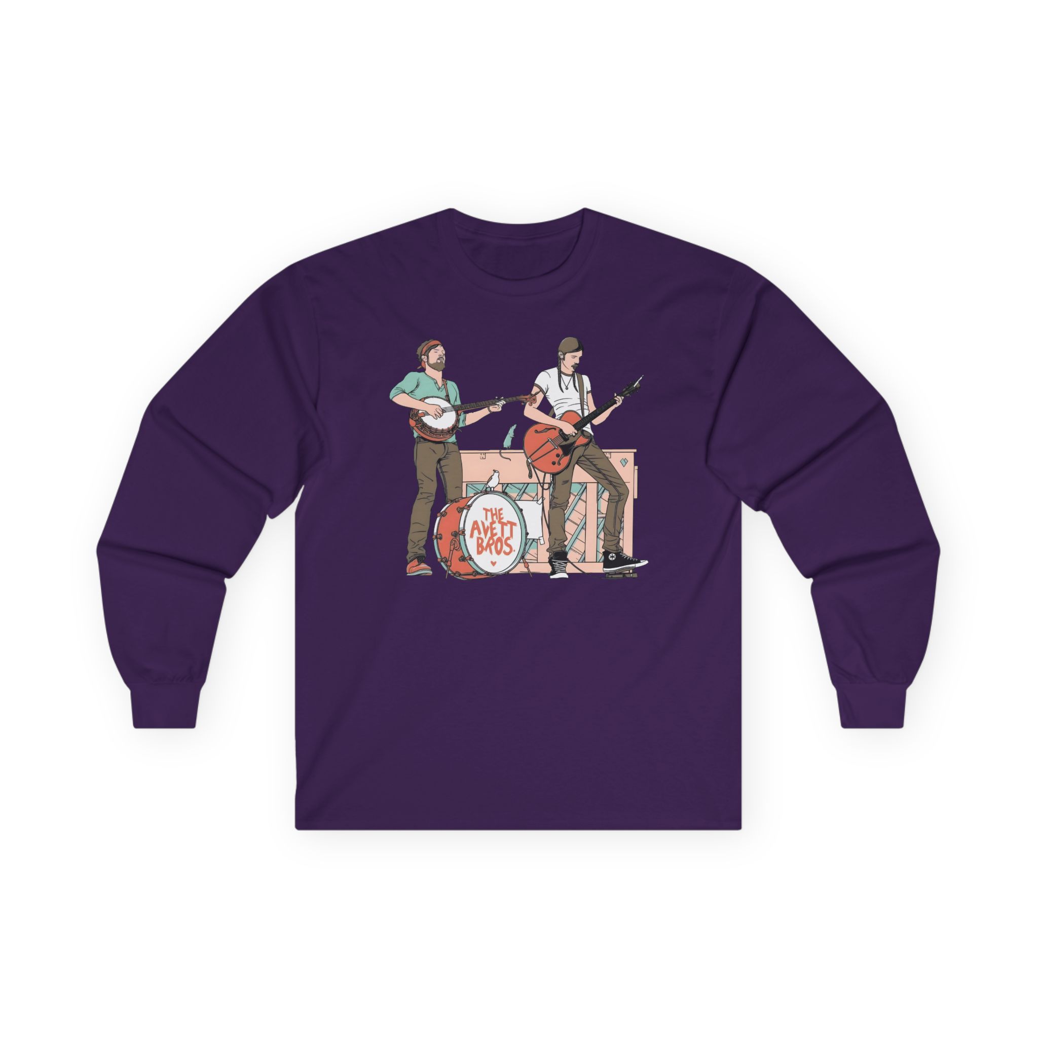 Avett Brothers on Stage Unisex Ultra Cotton Long Sleeve Tee