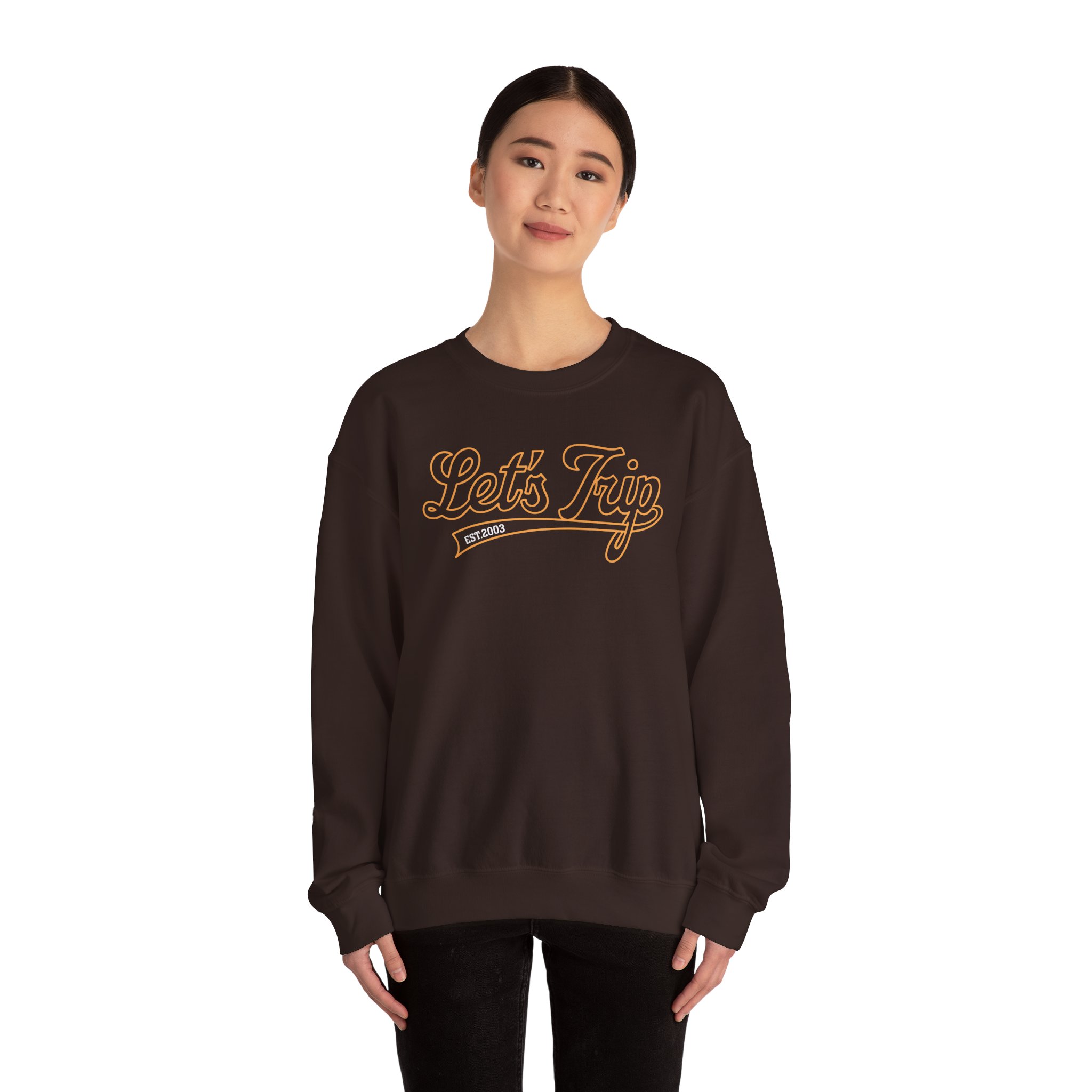 Sturniolo Let's Trip Script Unisex Heavy Blendâ„¢ Crewneck Sweatshirt