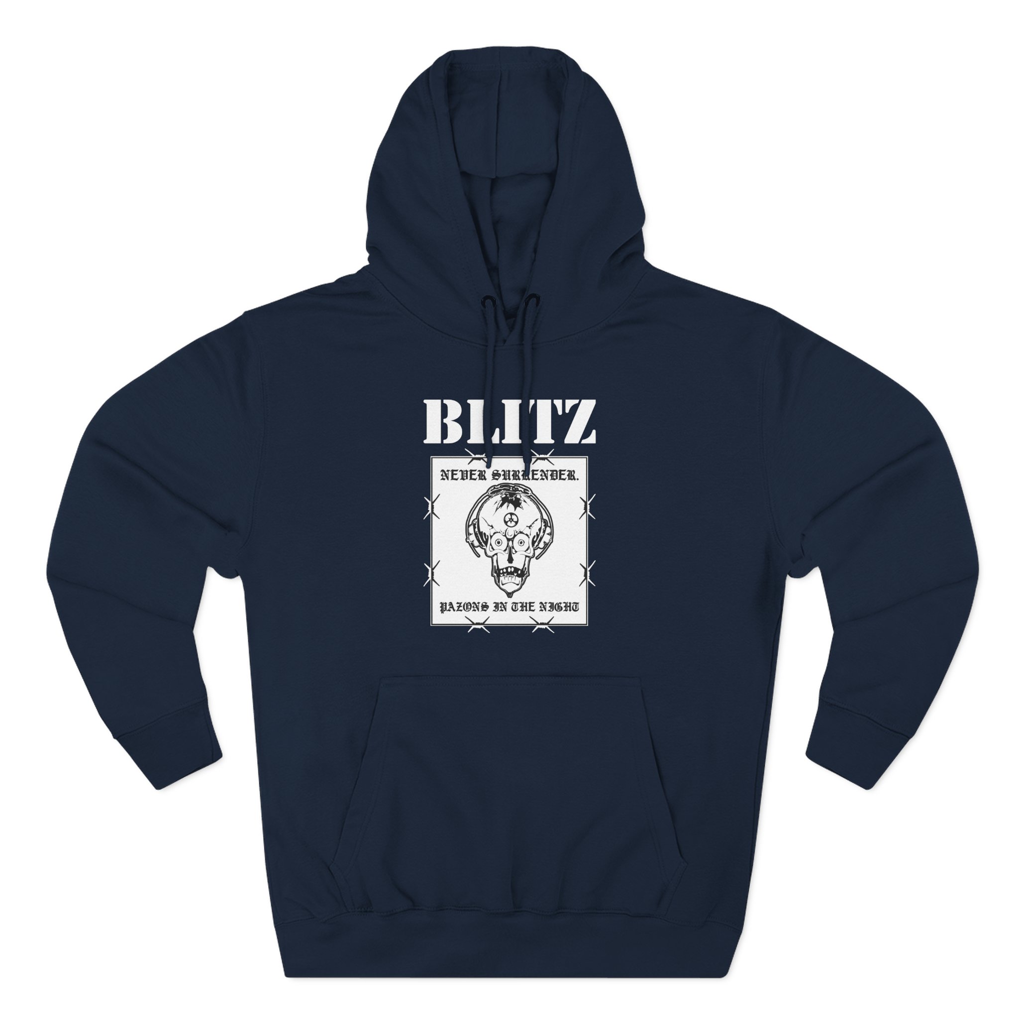 Blitz Never Surrender Three-Panel Fleece Hoodie