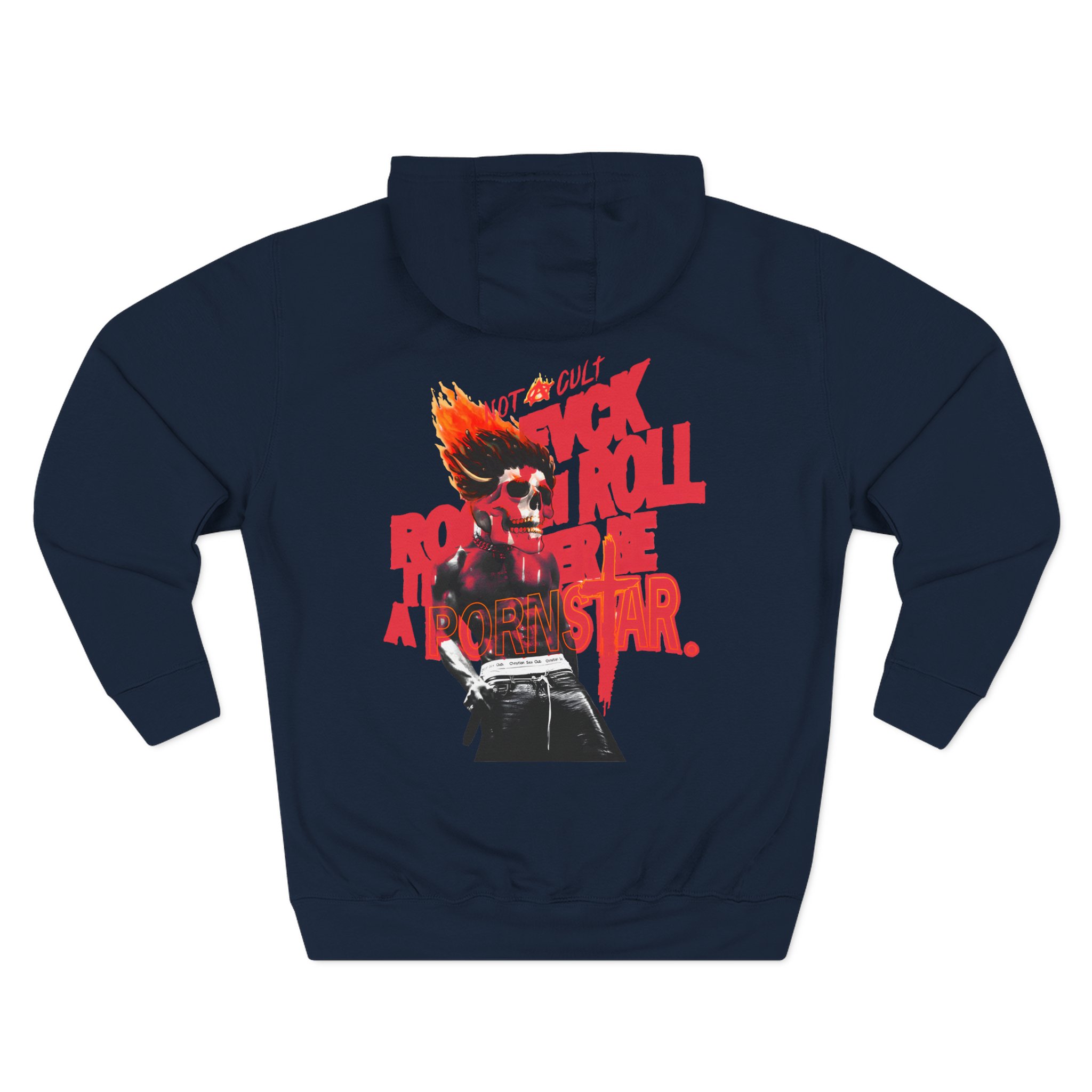 Saint Jhn Fvck Rock and Roll Three-Panel Fleece Hoodie