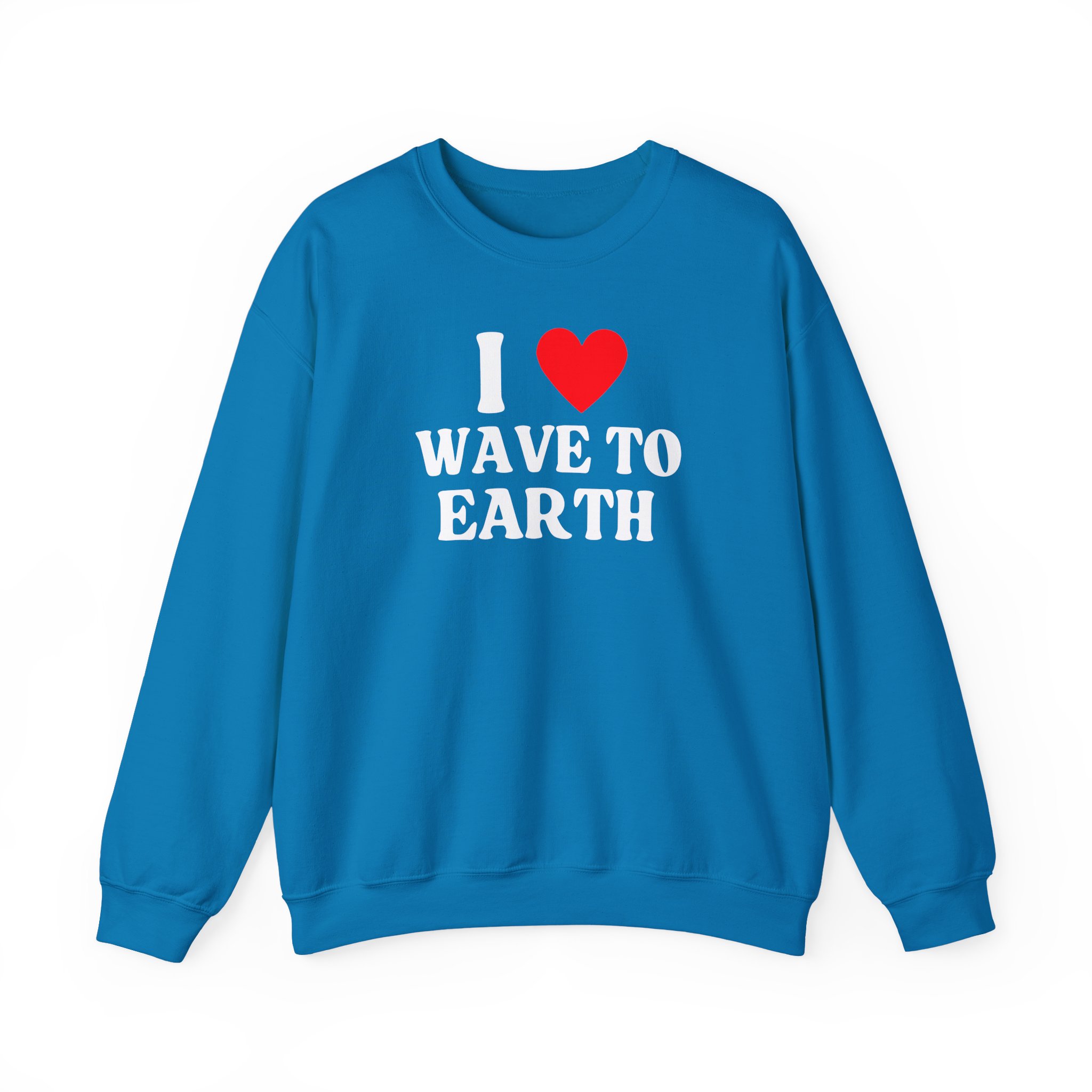 I Love Wave to Earth Unisex Heavy Blendâ„¢ Crewneck Sweatshirt