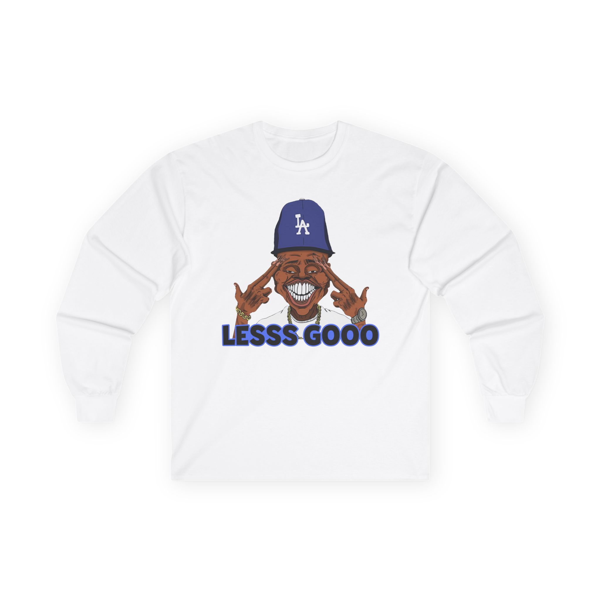 Papa Meat Lesss Gooo Unisex Ultra Cotton Long Sleeve Tee