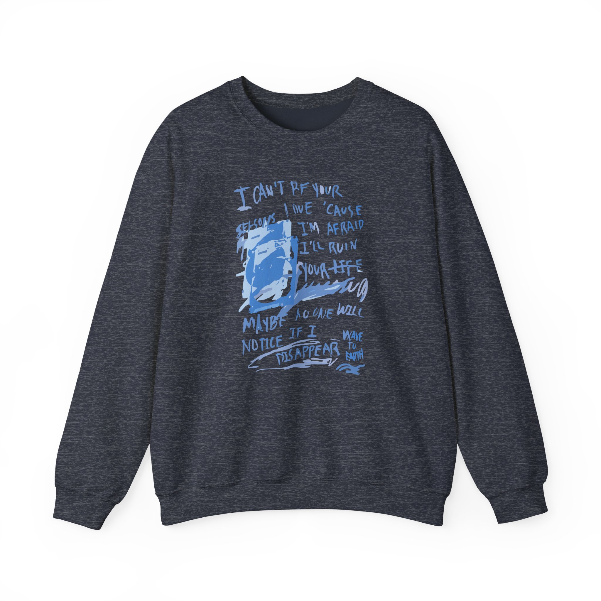 Wave to Earth Unisex Heavy Blendâ„¢ Crewneck Sweatshirt