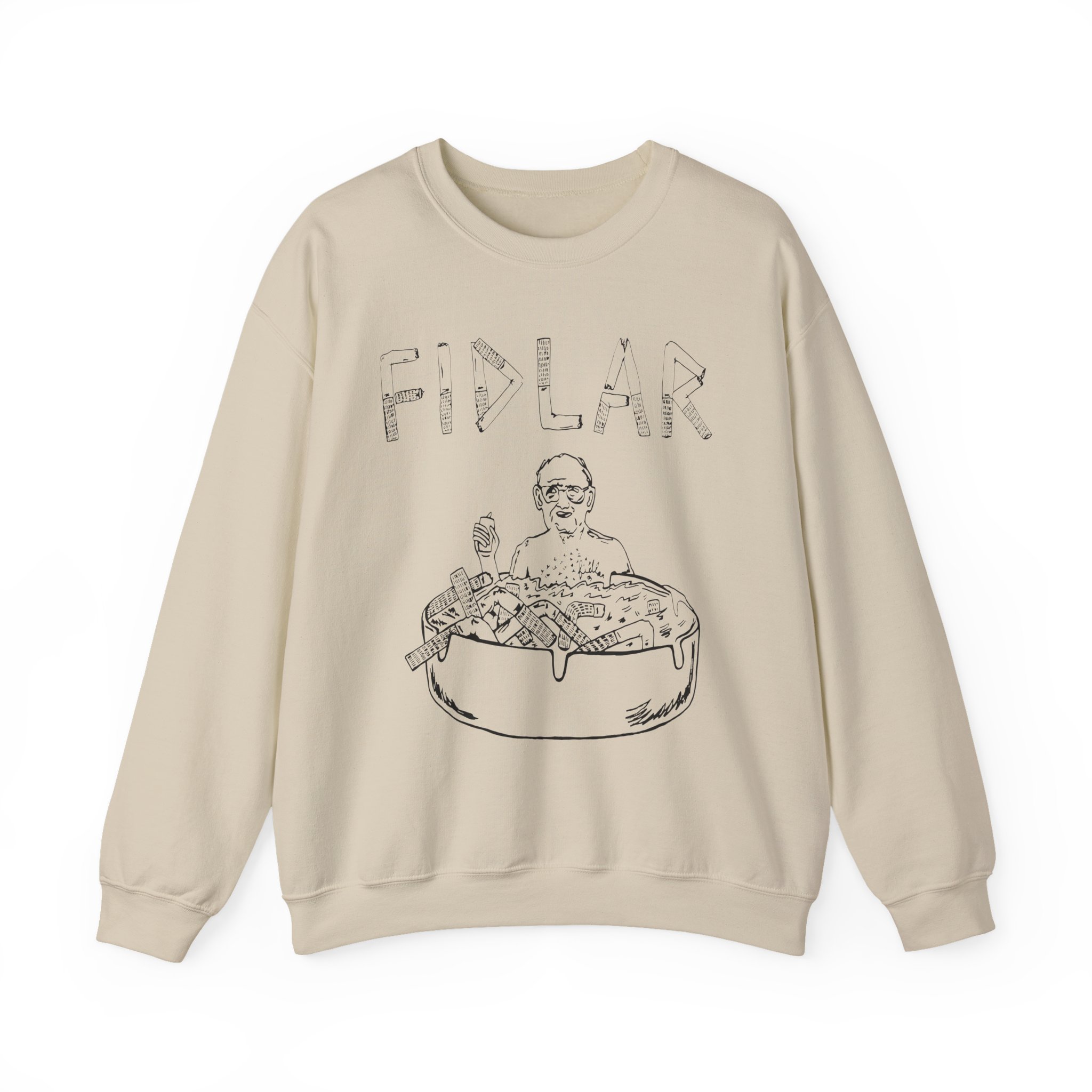 Fidlar Ashtray Unisex Heavy Blendâ„¢ Crewneck Sweatshirt