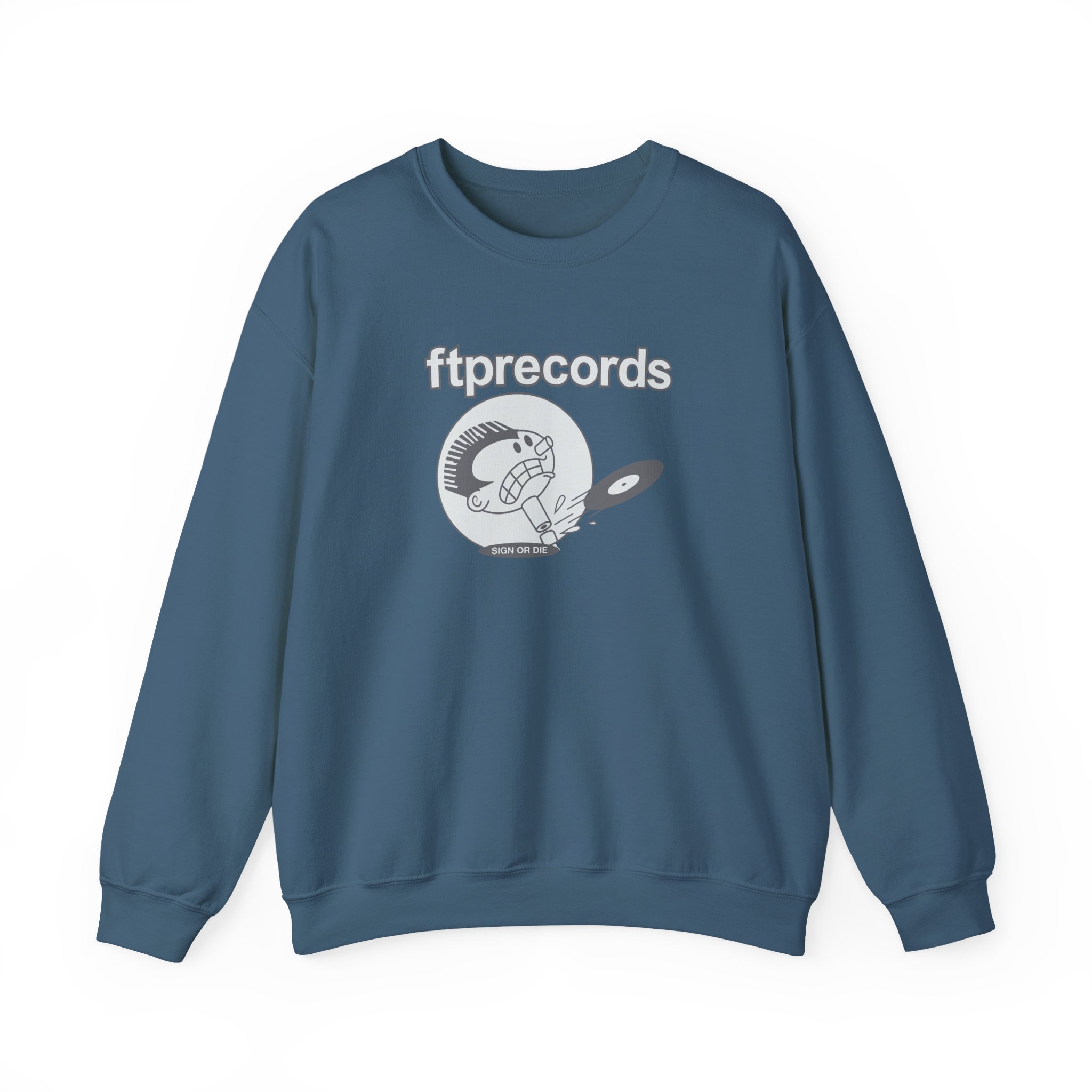 Adin Ross Ftprecords Unisex Heavy Blendâ„¢ Crewneck Sweatshirt