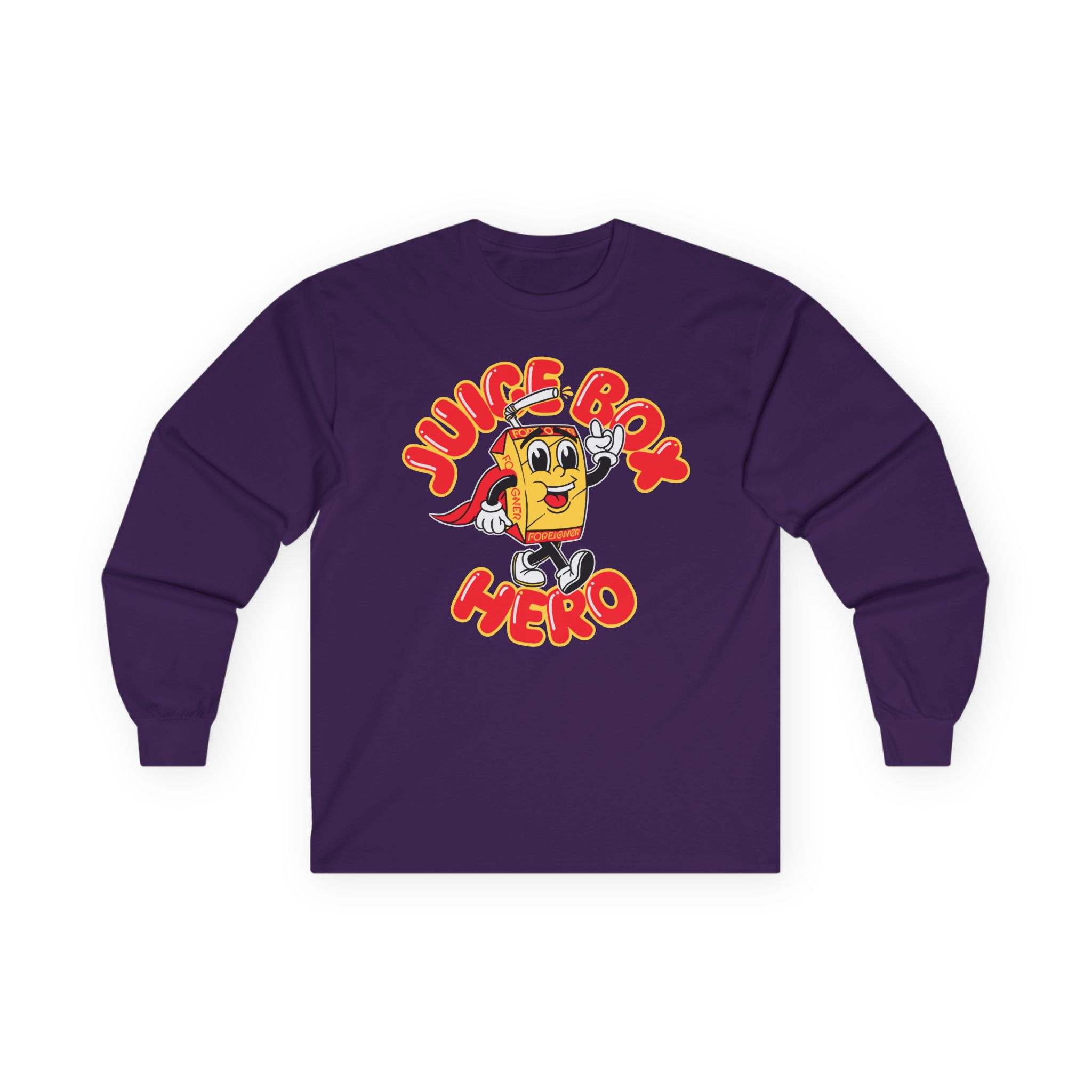 Foreigner Juicebox Hero Unisex Ultra Cotton Long Sleeve Tee