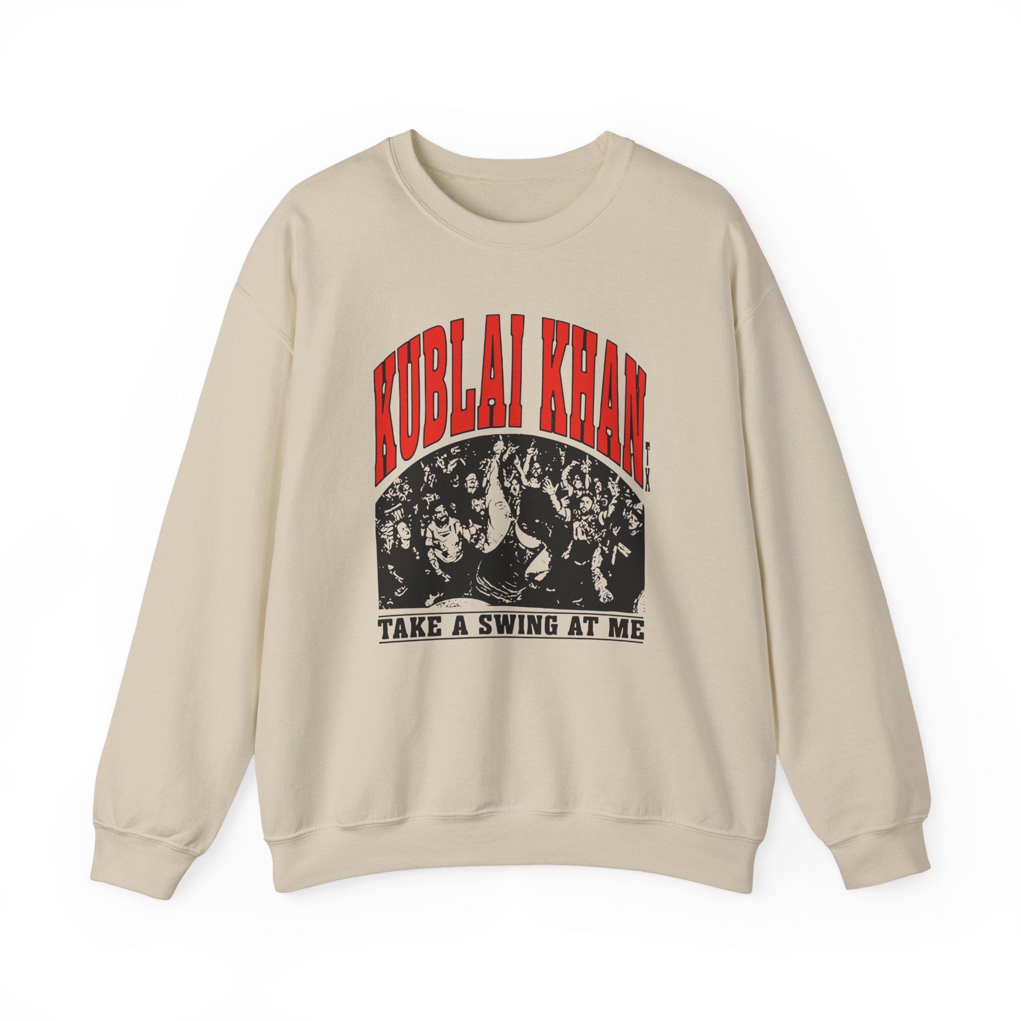 Kublai Khan - Take a Swing at Me Unisex Heavy Blendâ„¢ Crewneck Sweatshirt