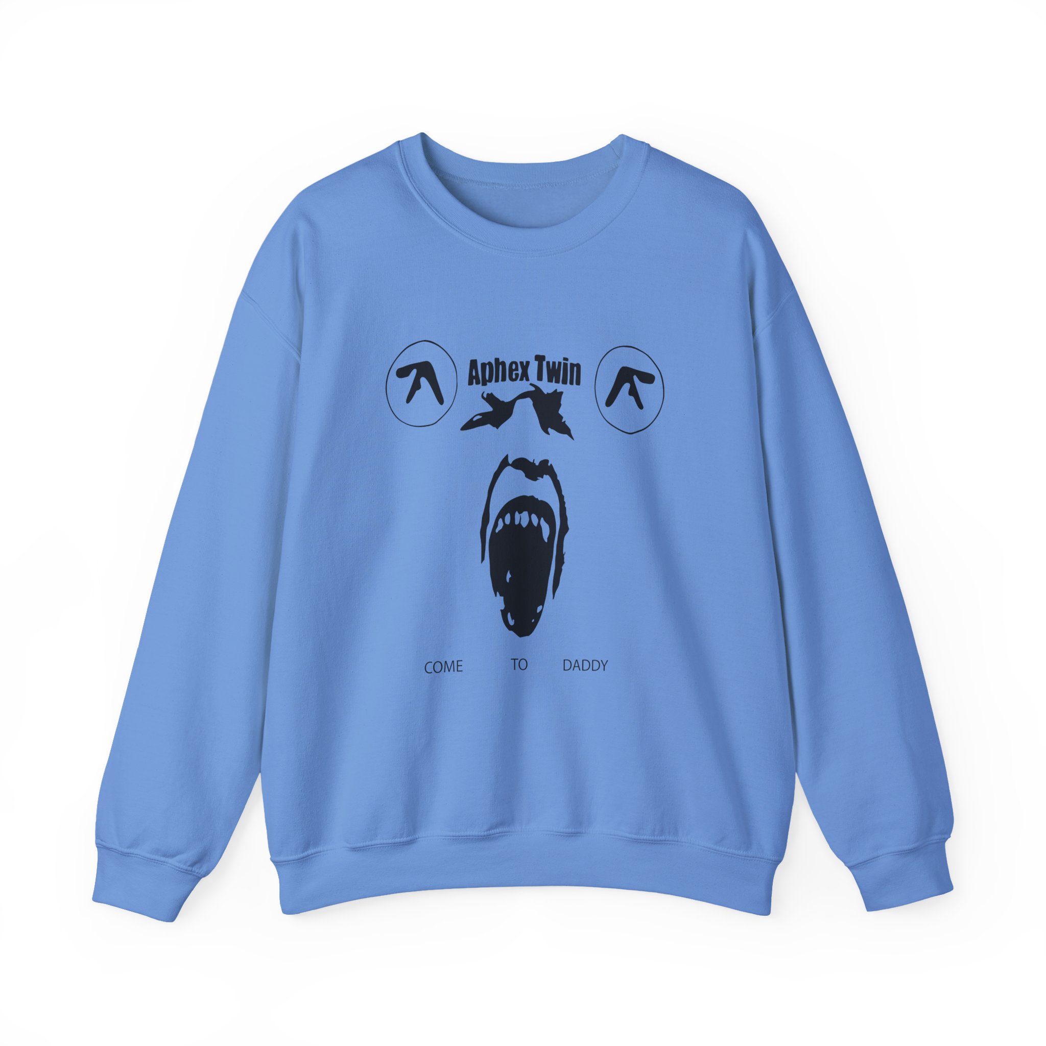 Aphex Twin Come To Daddy Unisex Heavy Blendâ„¢ Crewneck Sweatshirt