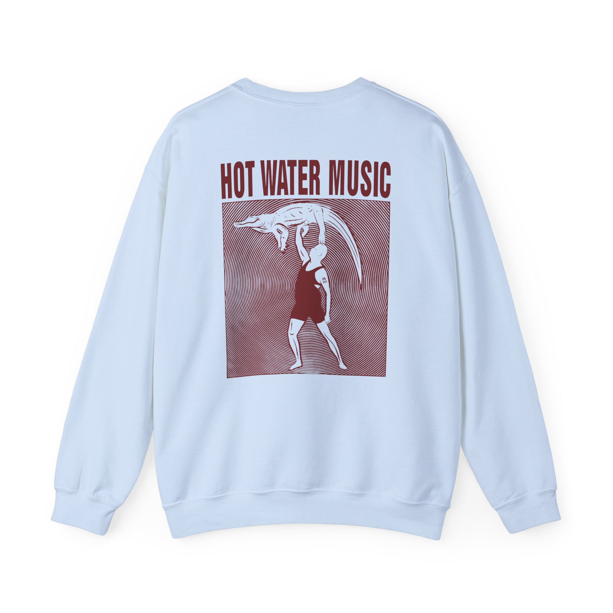 Hot Water Music Florida Man Unisex Heavy Blendâ„¢ Crewneck Sweatshirt