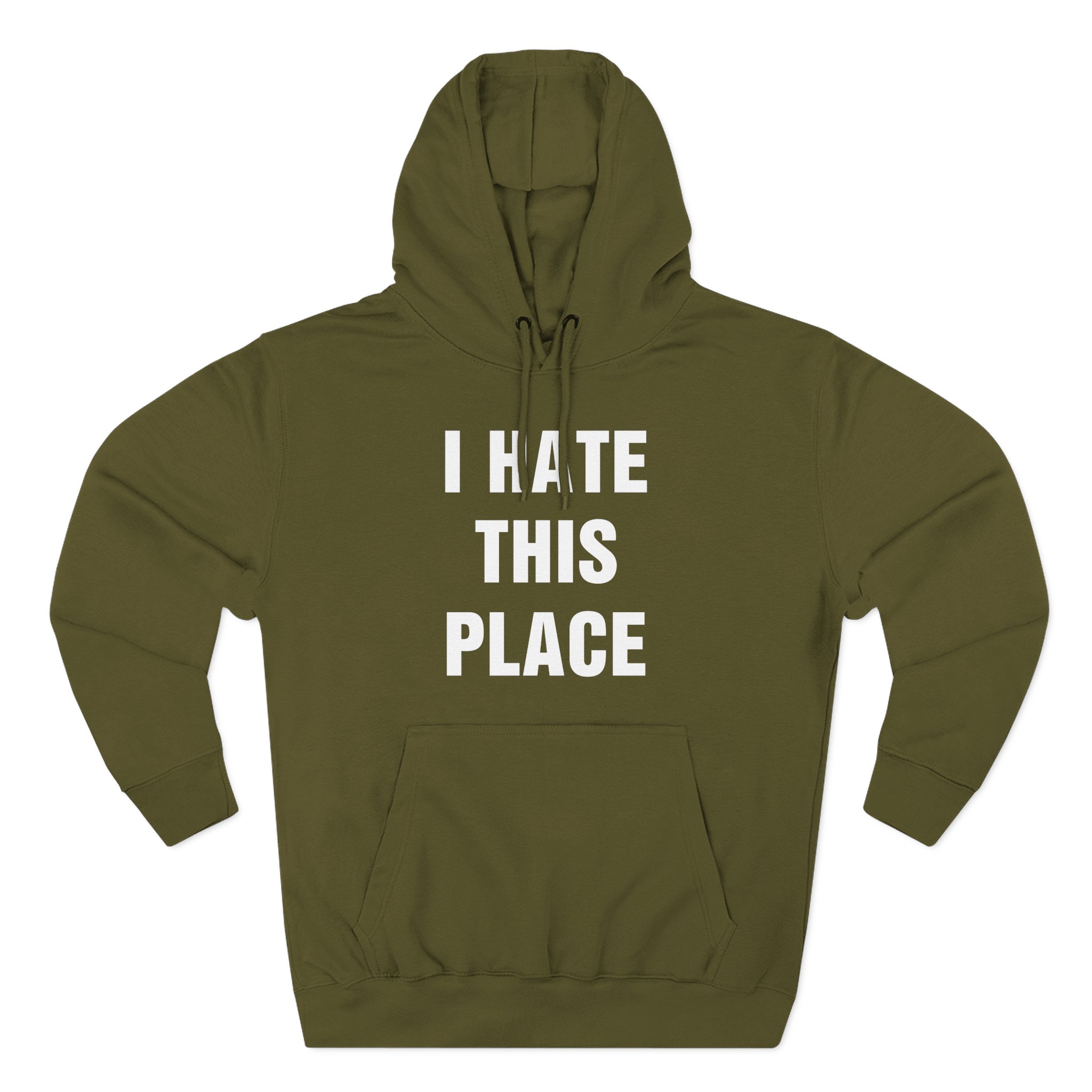 Hot Water Music I Hate This Place Three-Panel Fleece Hoodie