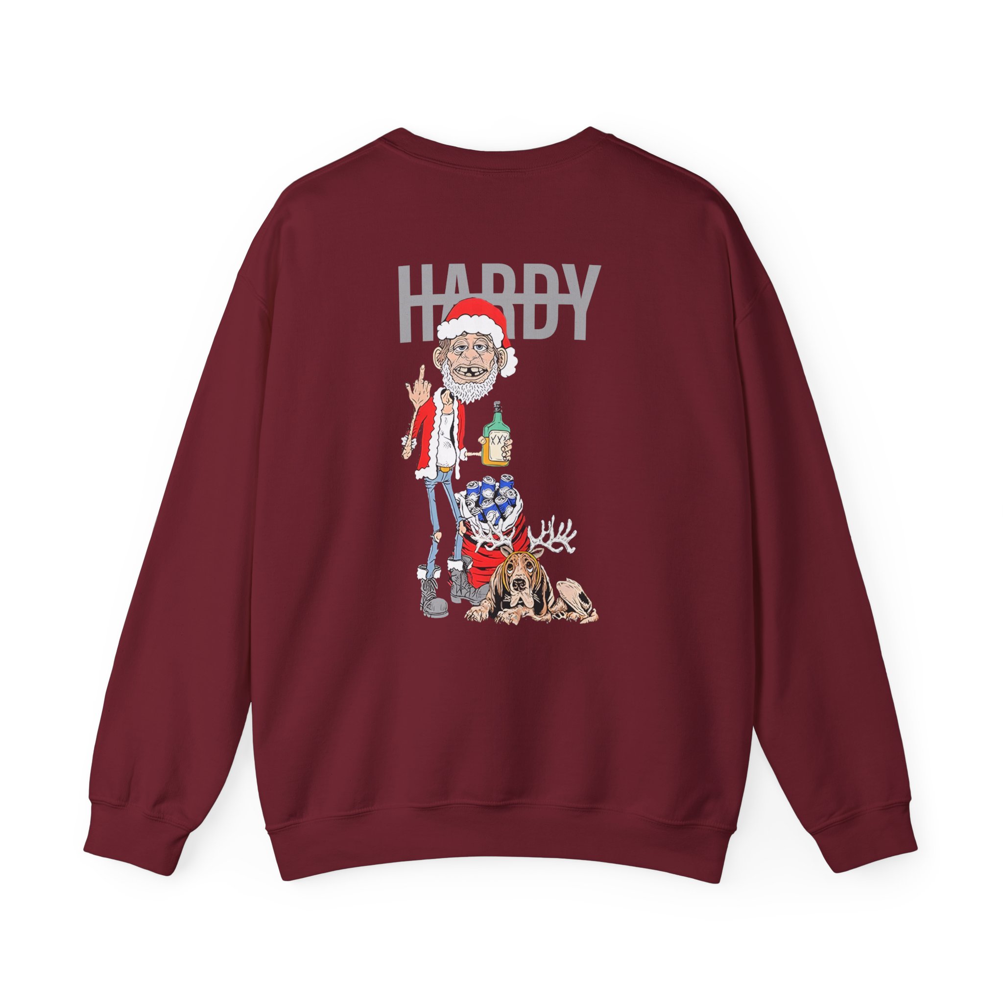 Hardy Jim Bob Holiday Unisex Heavy Blendâ„¢ Crewneck Sweatshirt