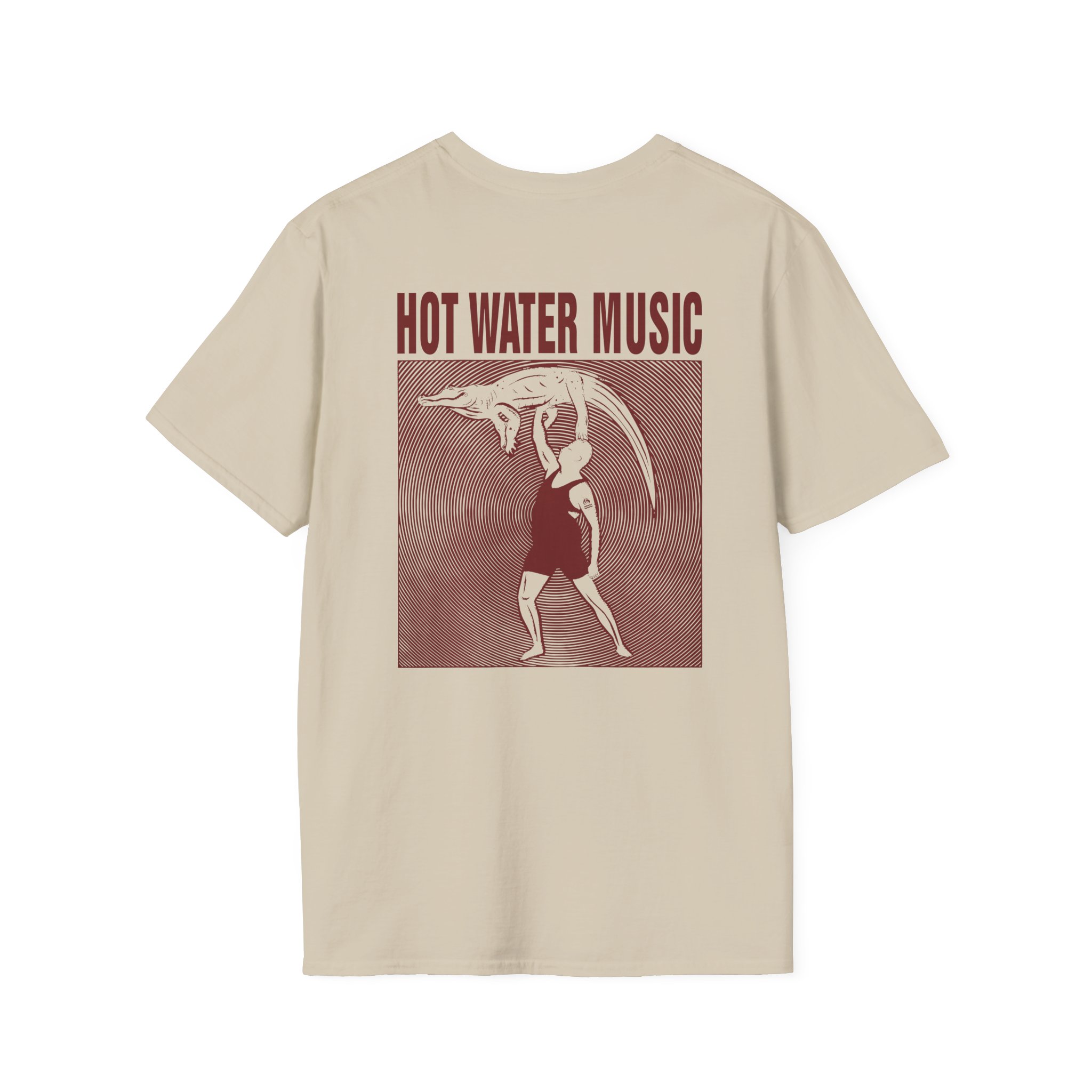 Hot Water Music Florida Man Unisex Softstyle T-Shirt