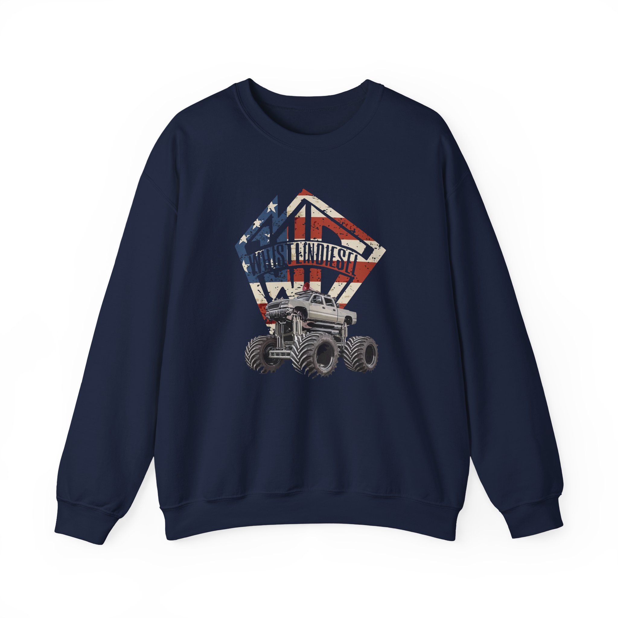 Monstermax Whistlindiesel Unisex Heavy Blendâ„¢ Crewneck Sweatshirt