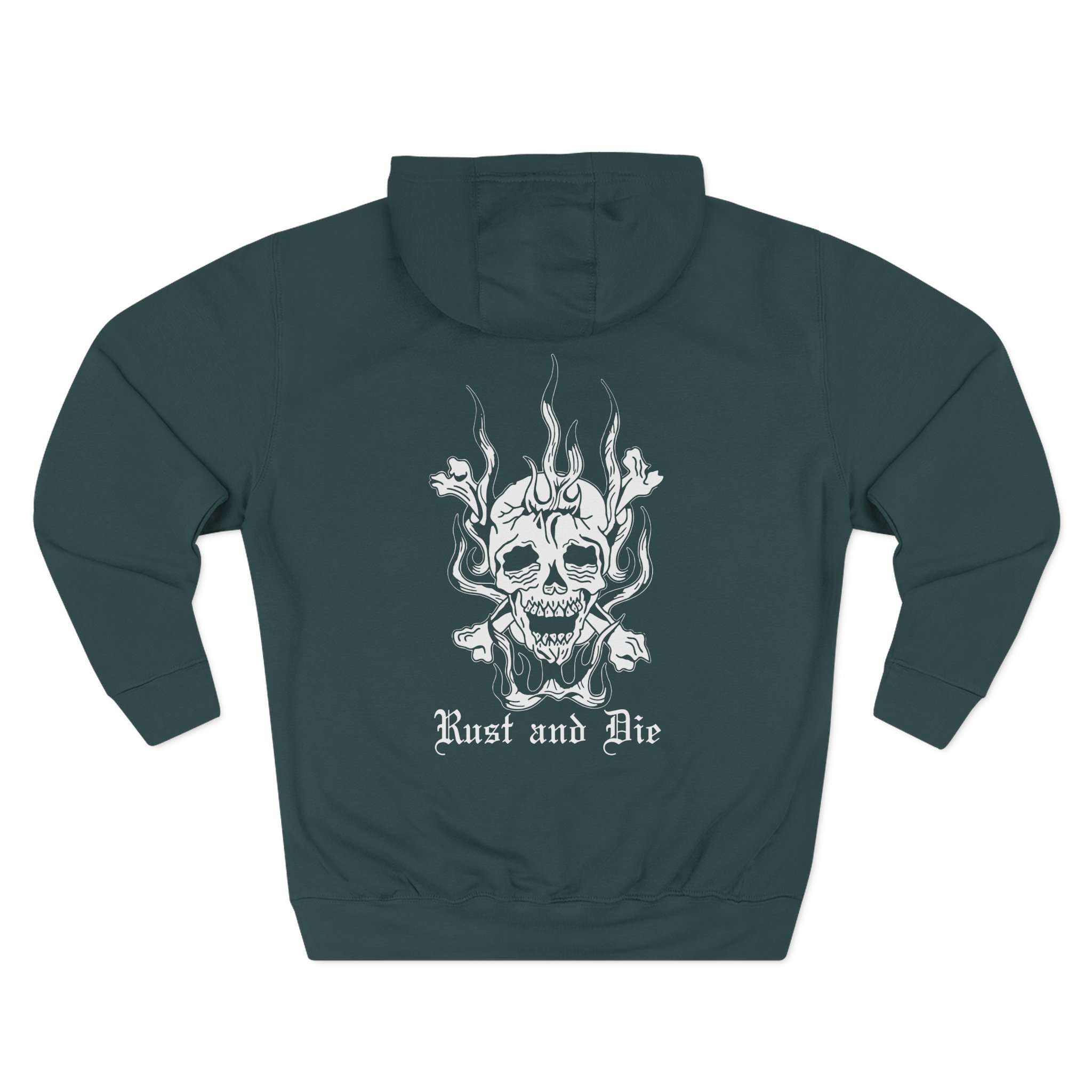 Kublai Khan - Rust and Die Three-Panel Fleece Hoodie