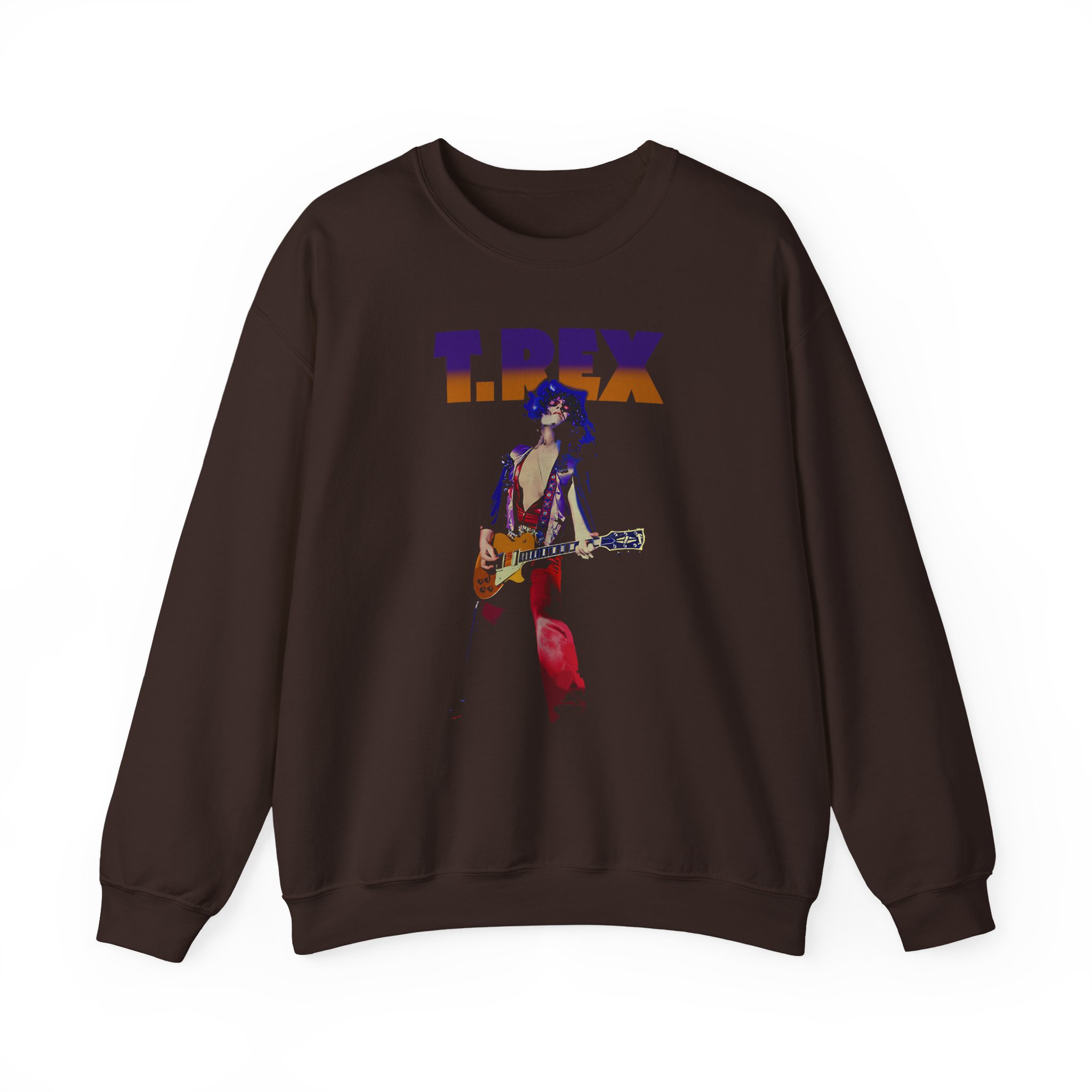 T Rex Rockin Unisex Heavy Blendâ„¢ Crewneck Sweatshirt