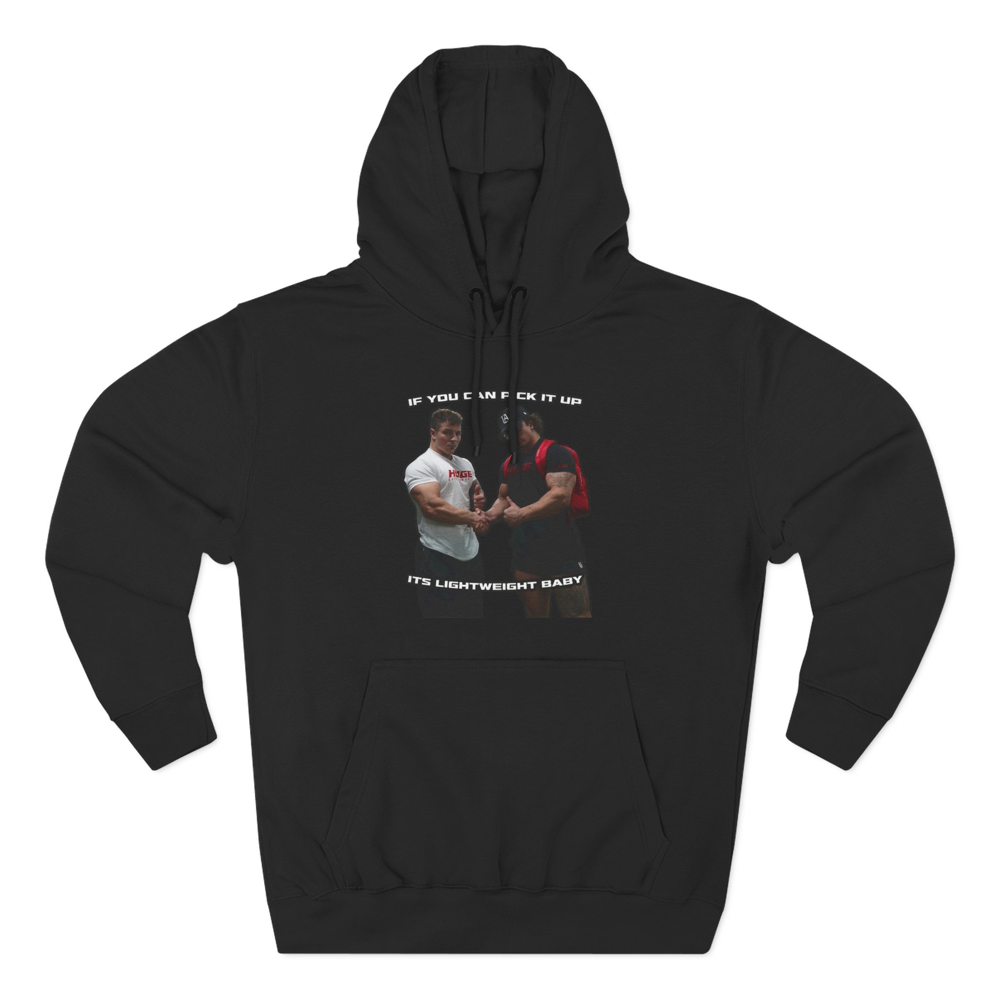 Tren Twins Lightweight Three-Panel Fleece Hoodie