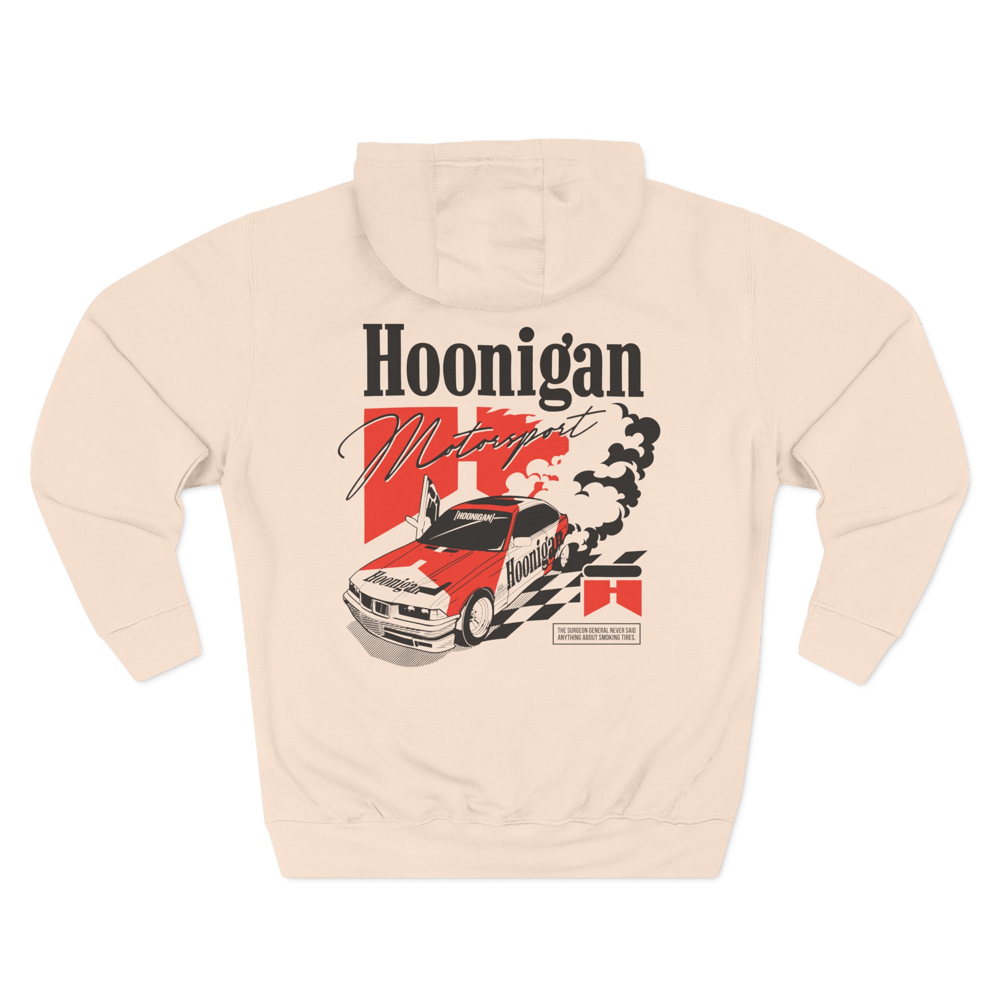 Ken Block Hoonigan Burnout Team Three-Panel Fleece Hoodie