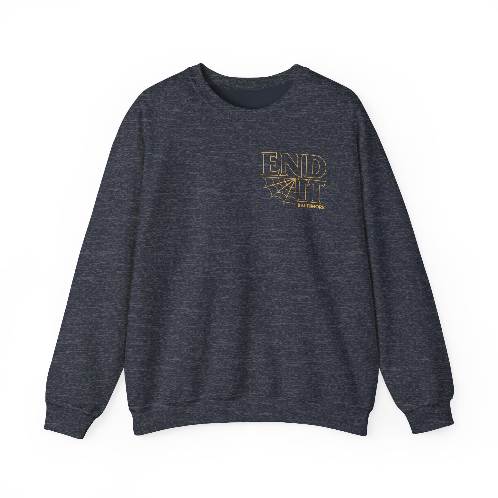 End It Unisex Heavy Blend Crewneck Sweatshirt