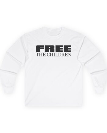 Ryan Garcia Free the Children Unisex Ultra Cotton Long Sleeve Tee