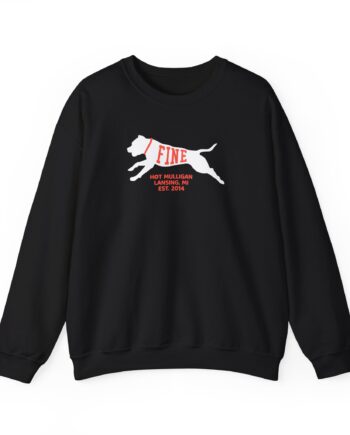 Hot Mulligan Fine Embroidered Unisex Heavy Blend™ Crewneck Sweatshirt