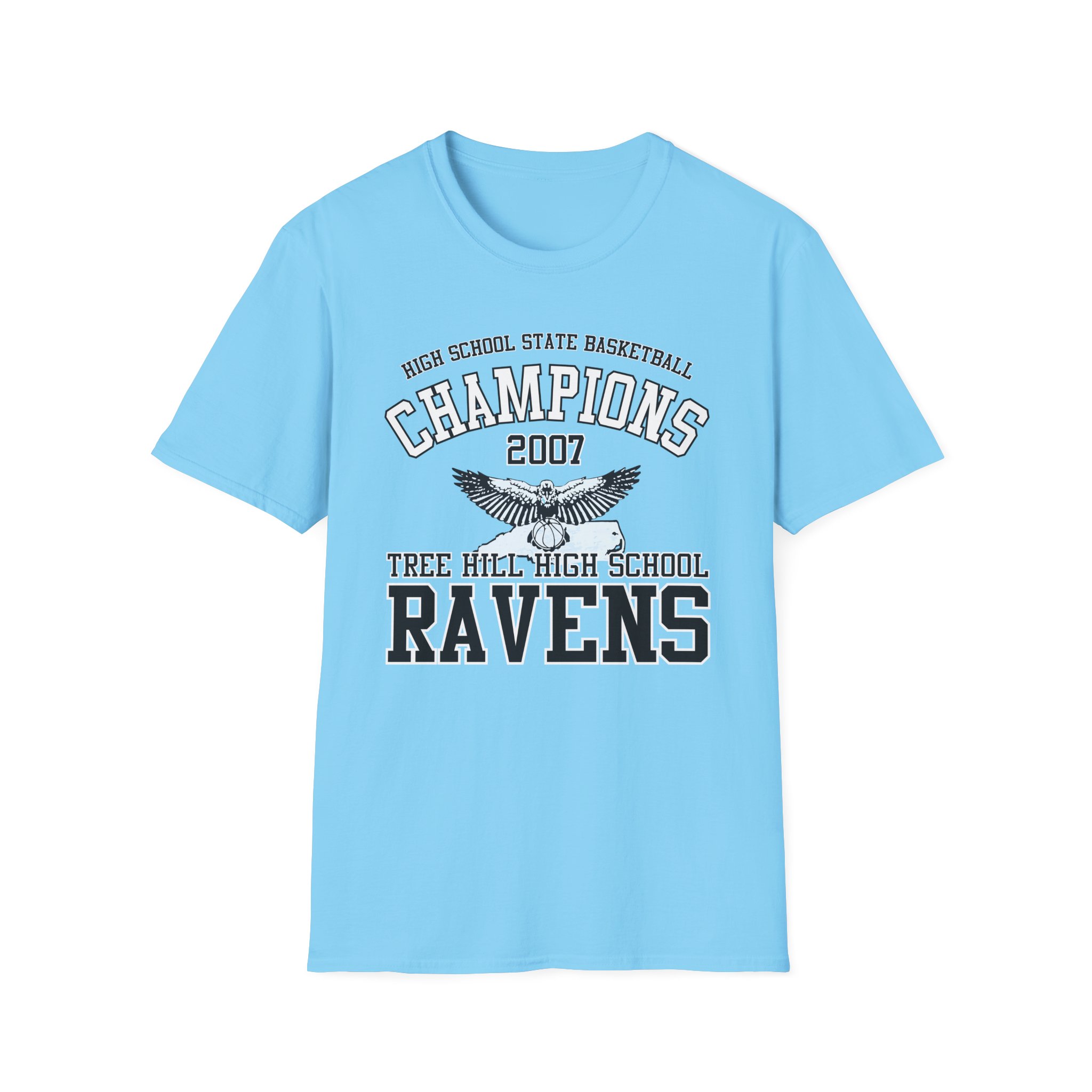 Tree Hill Ravens High School Champions One Tree Hill Unisex Softstyle T-Shirt