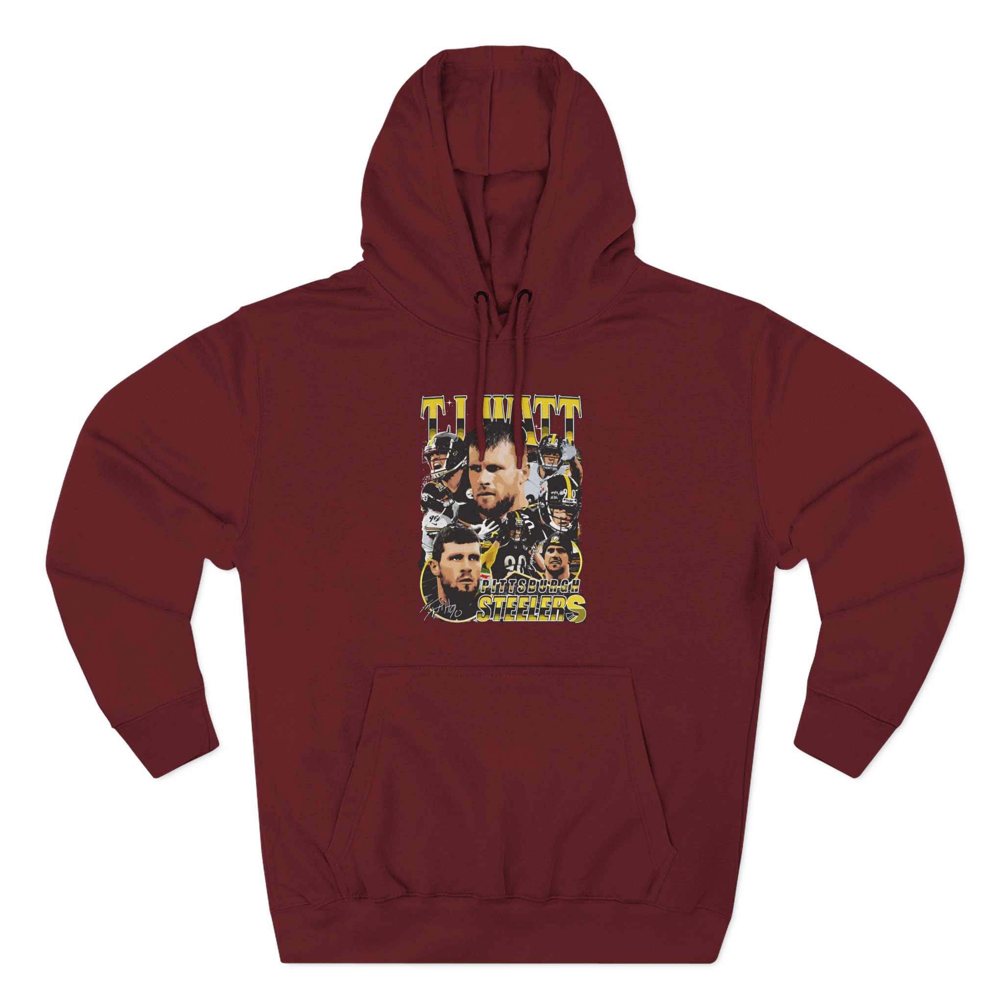 Tj Watt Three-Panel Fleece Hoodie
