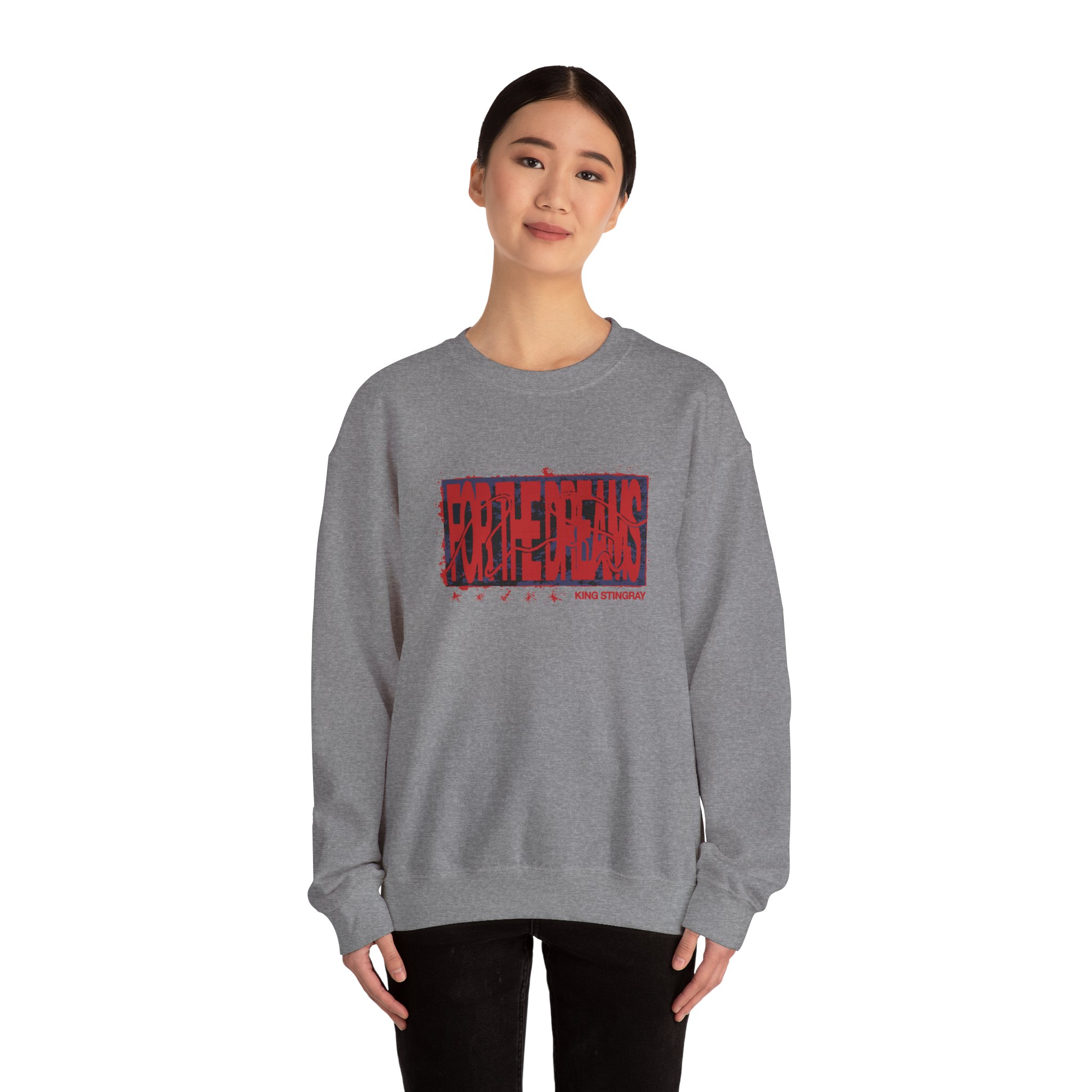 King Stingray for the Dreams Unisex Heavy Blendâ„¢ Crewneck Sweatshirt