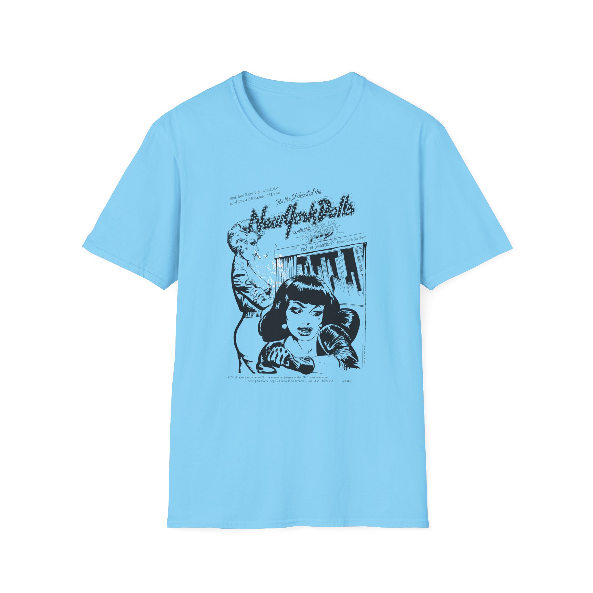 New York Dolls Unisex Softstyle T-Shirt