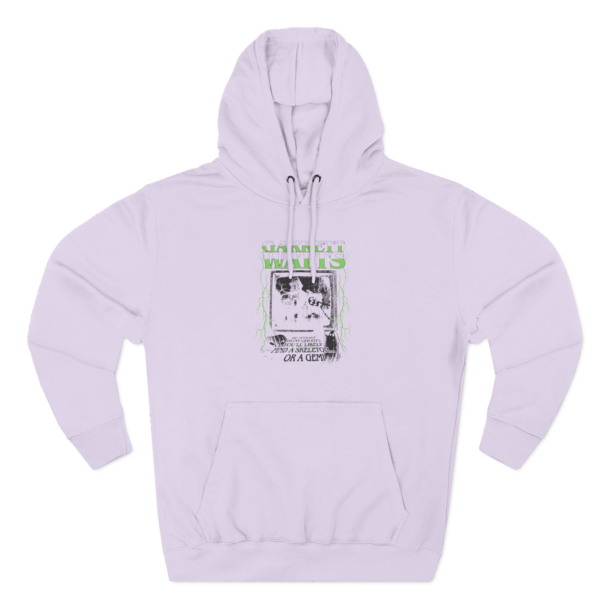 Garrett Watts the Haunted Glow Three-Panel Fleece Hoodie
