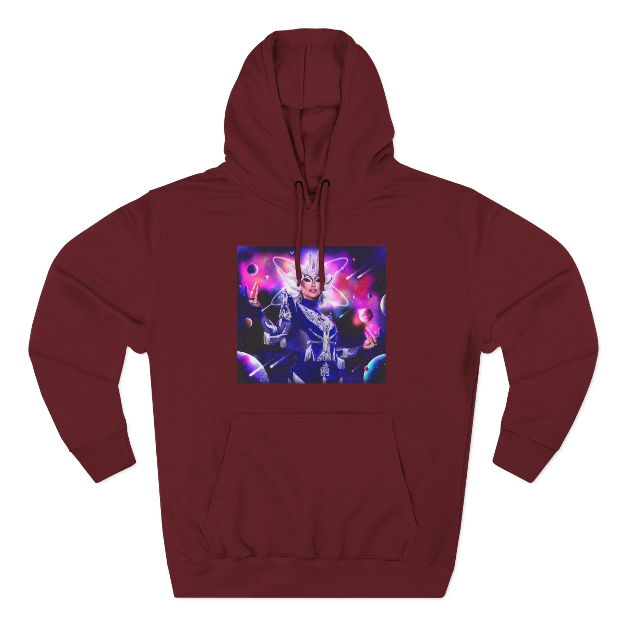 Anetra Galaxy Three-Panel Fleece Hoodie