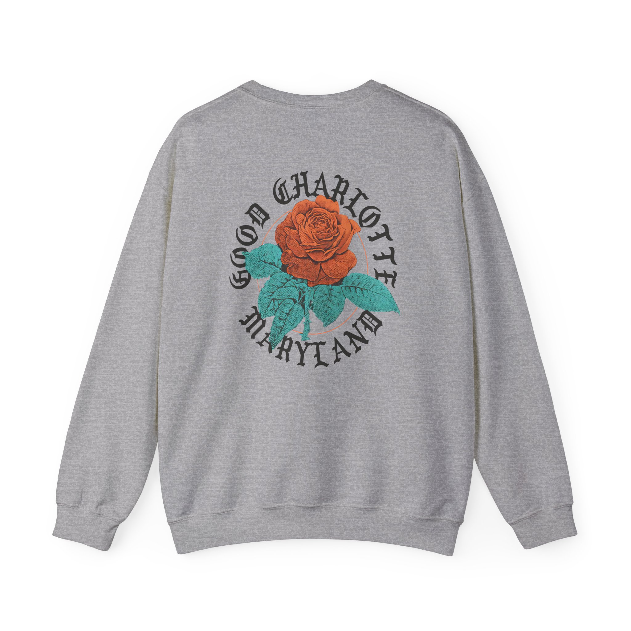 Good Charlotte Rose Maryland Unisex Heavy Blendâ„¢ Crewneck Sweatshirt