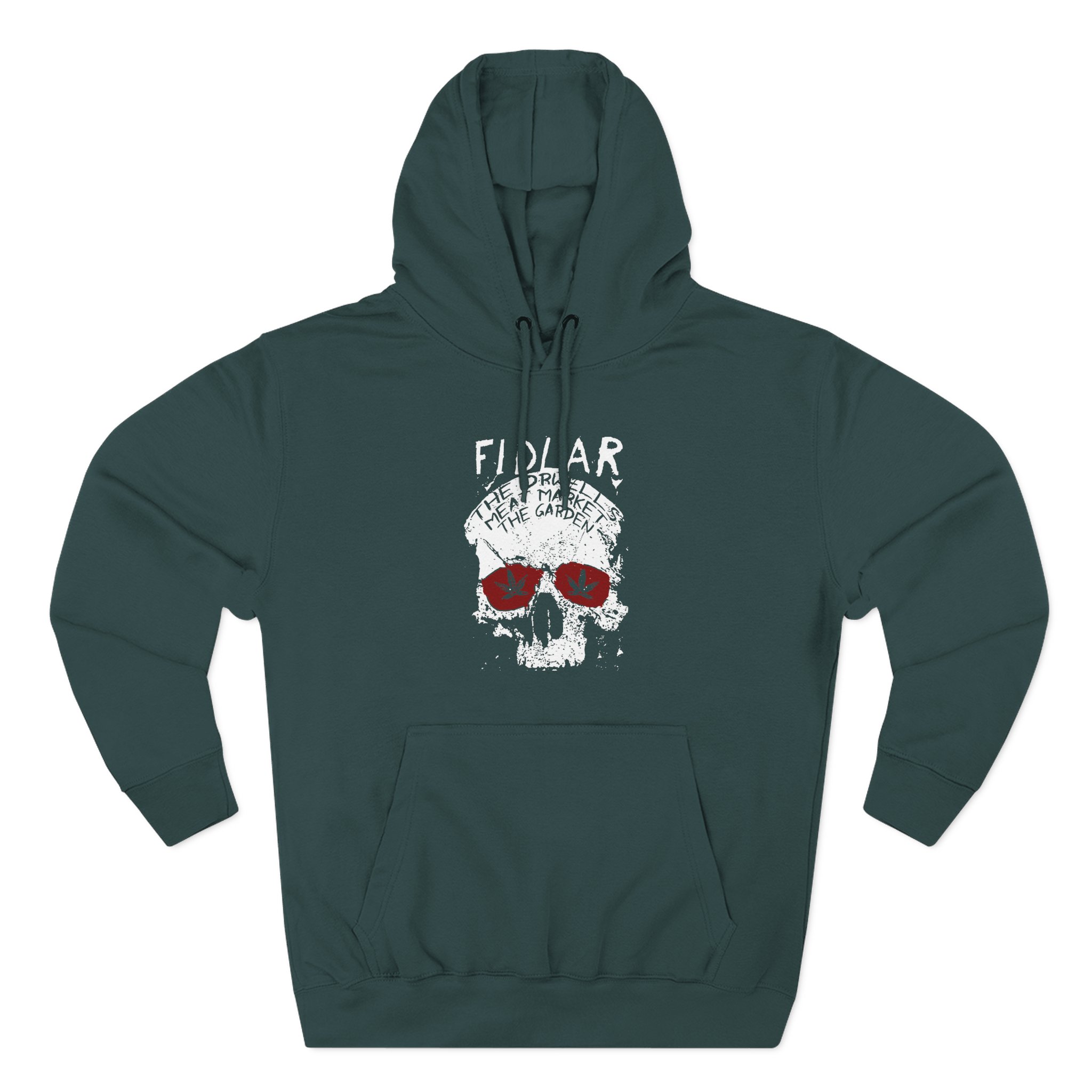 Fidlar Three-Panel Fleece Hoodie