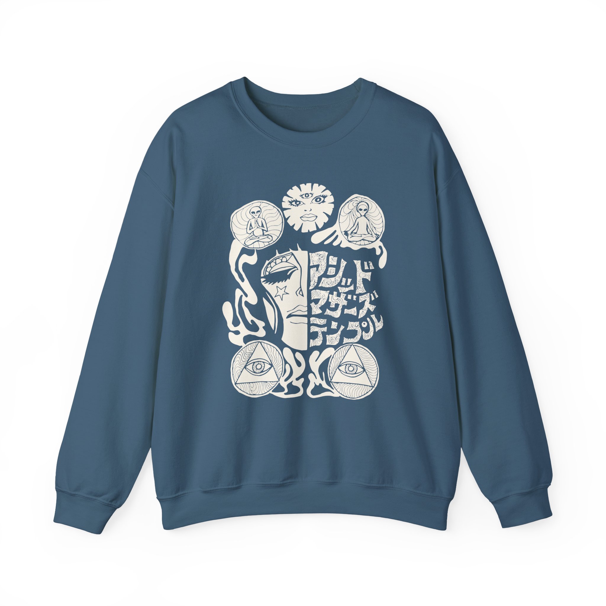 Acid Mothers Temple Unisex Heavy Blendâ„¢ Crewneck Sweatshirt