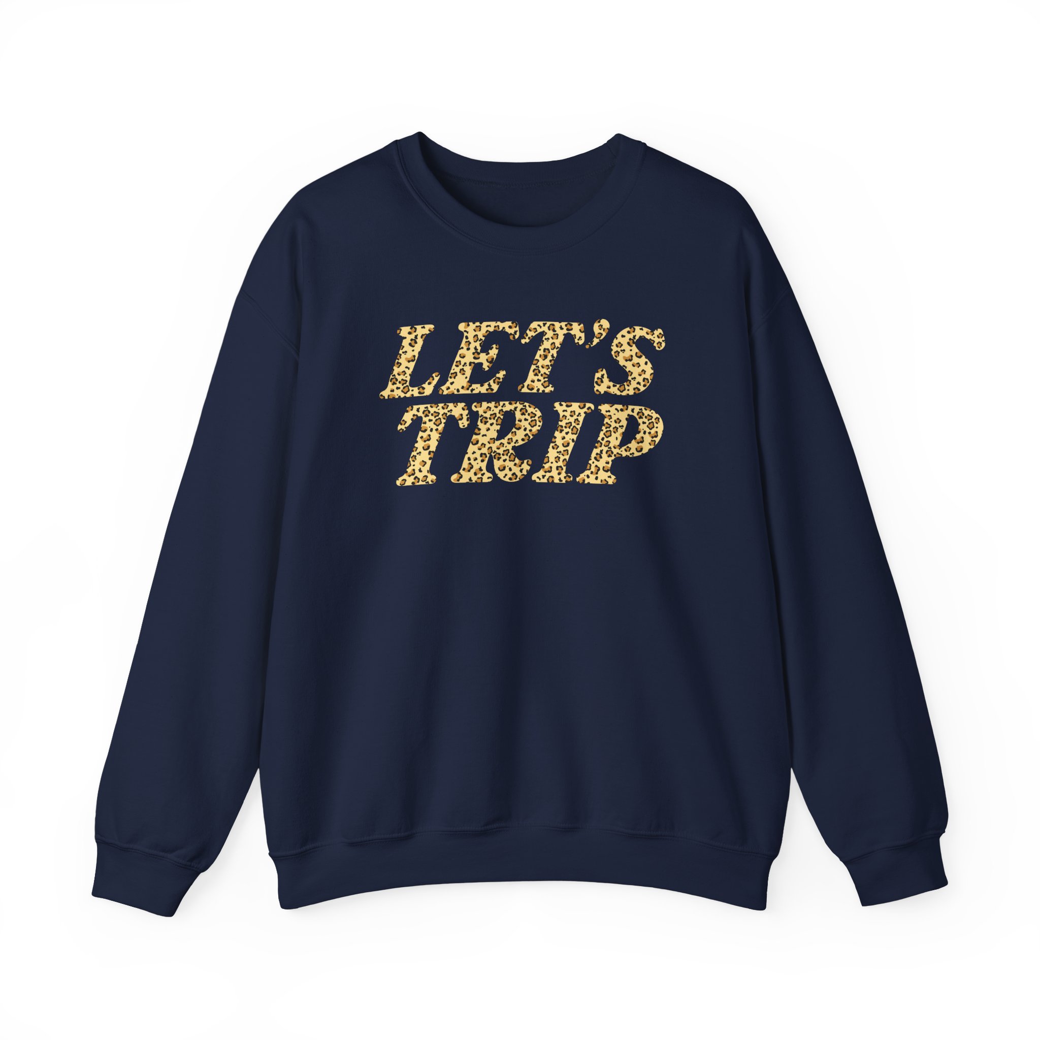 Sturniolo Triplets Let's Trip Cheetah Unisex Heavy Blendâ„¢ Crewneck Sweatshirt