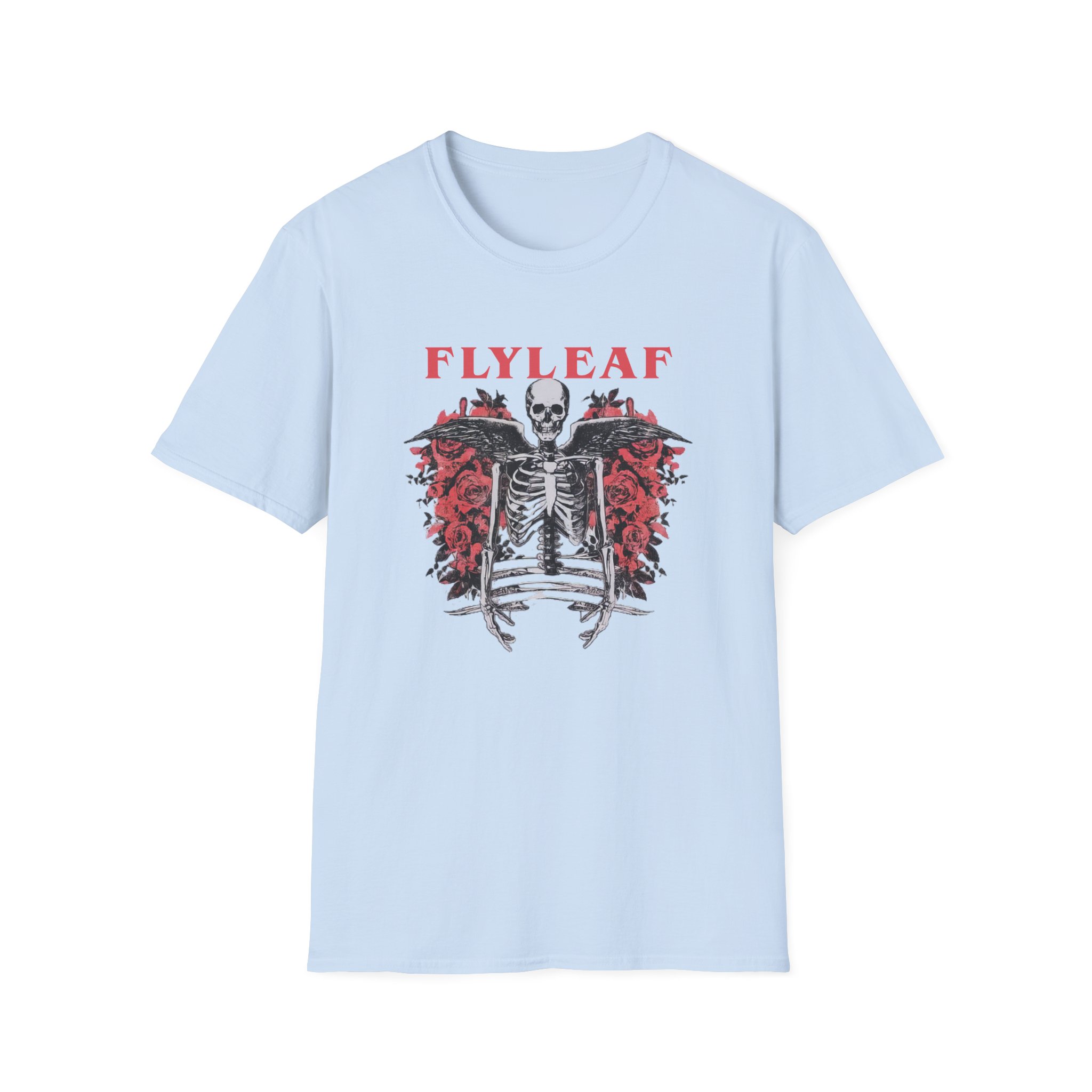 Flyleaf Skeleton Angel Unisex Softstyle T-Shirt