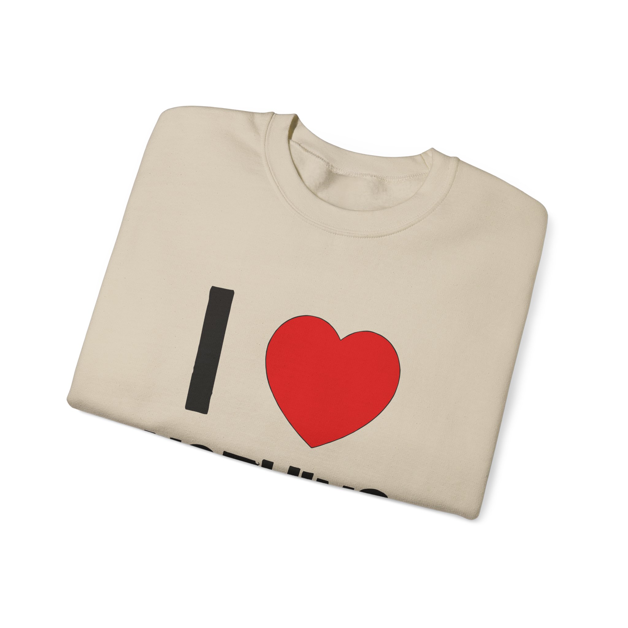 Armor for Sleep I Heart Nothing Unisex Heavy Blend Crewneck Sweatshirt