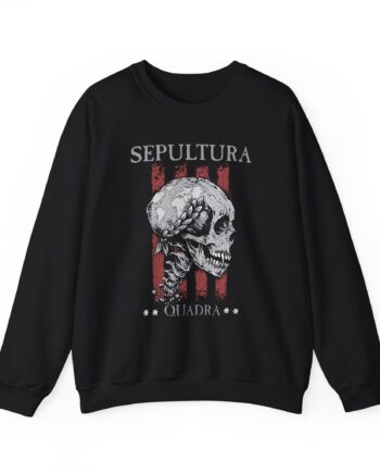Sepultura Quadra Skull Unisex Heavy Blend™ Crewneck Sweatshirt